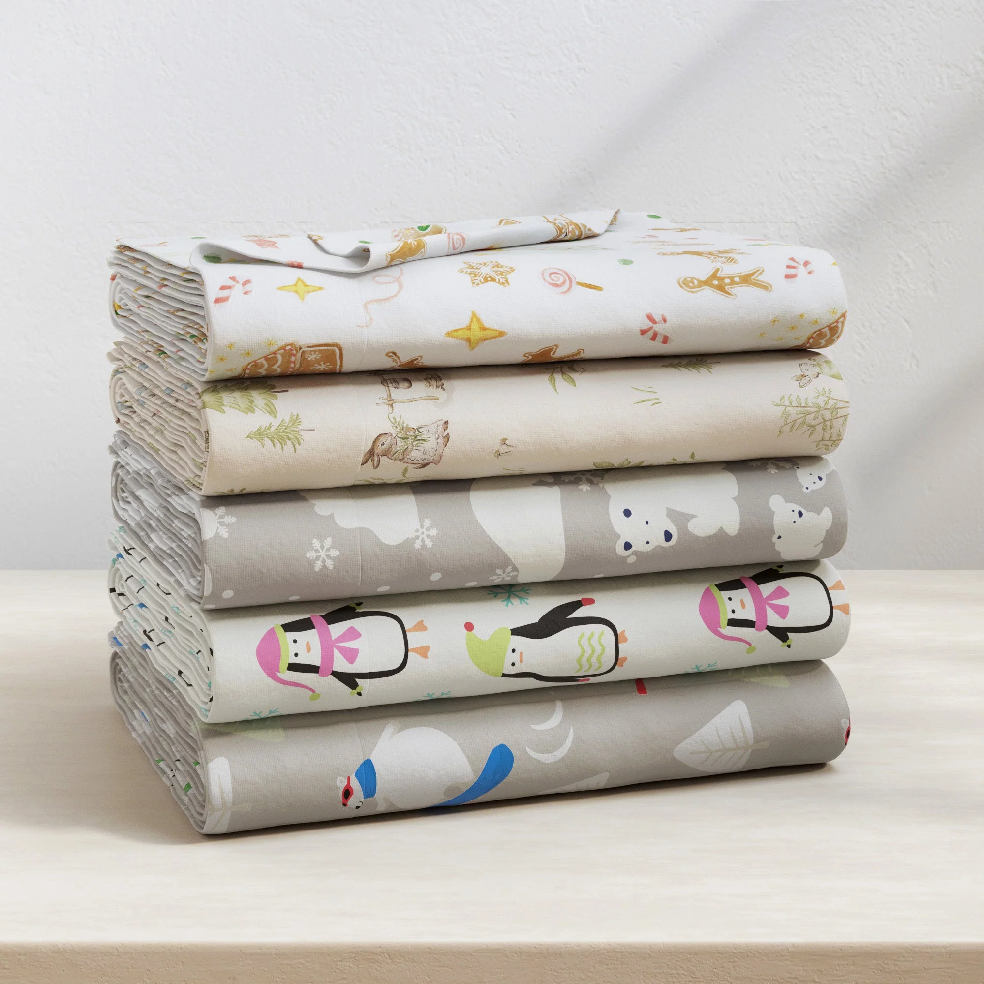 Turkish Cotton Flannel Sheet - Stratton Collection - Image 59