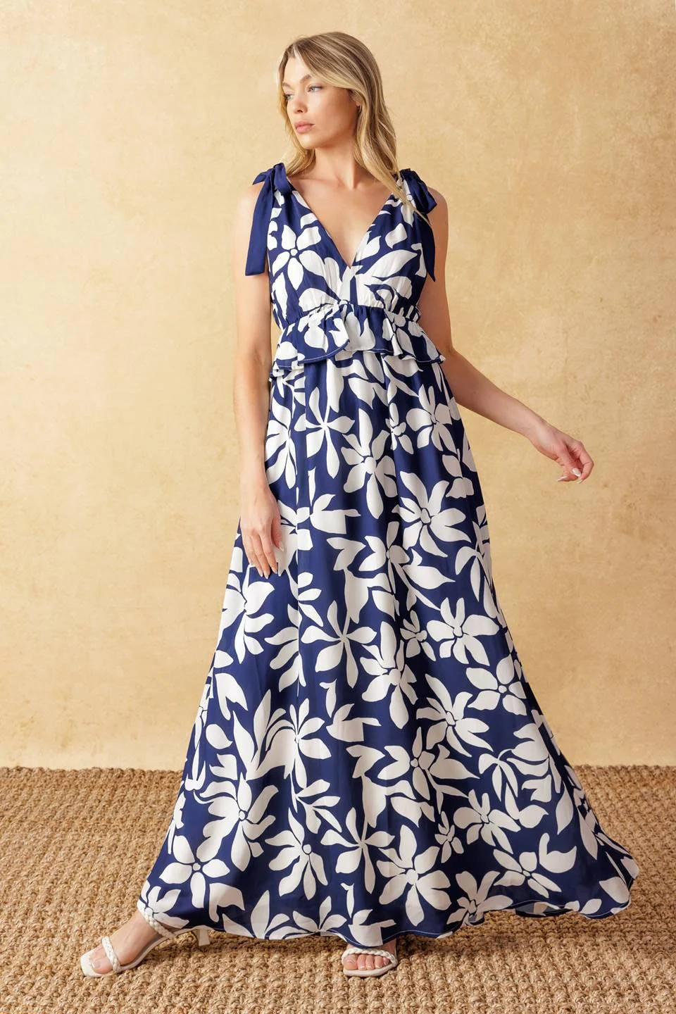 Twilight Venture Woven Maxi Dress - Image 5