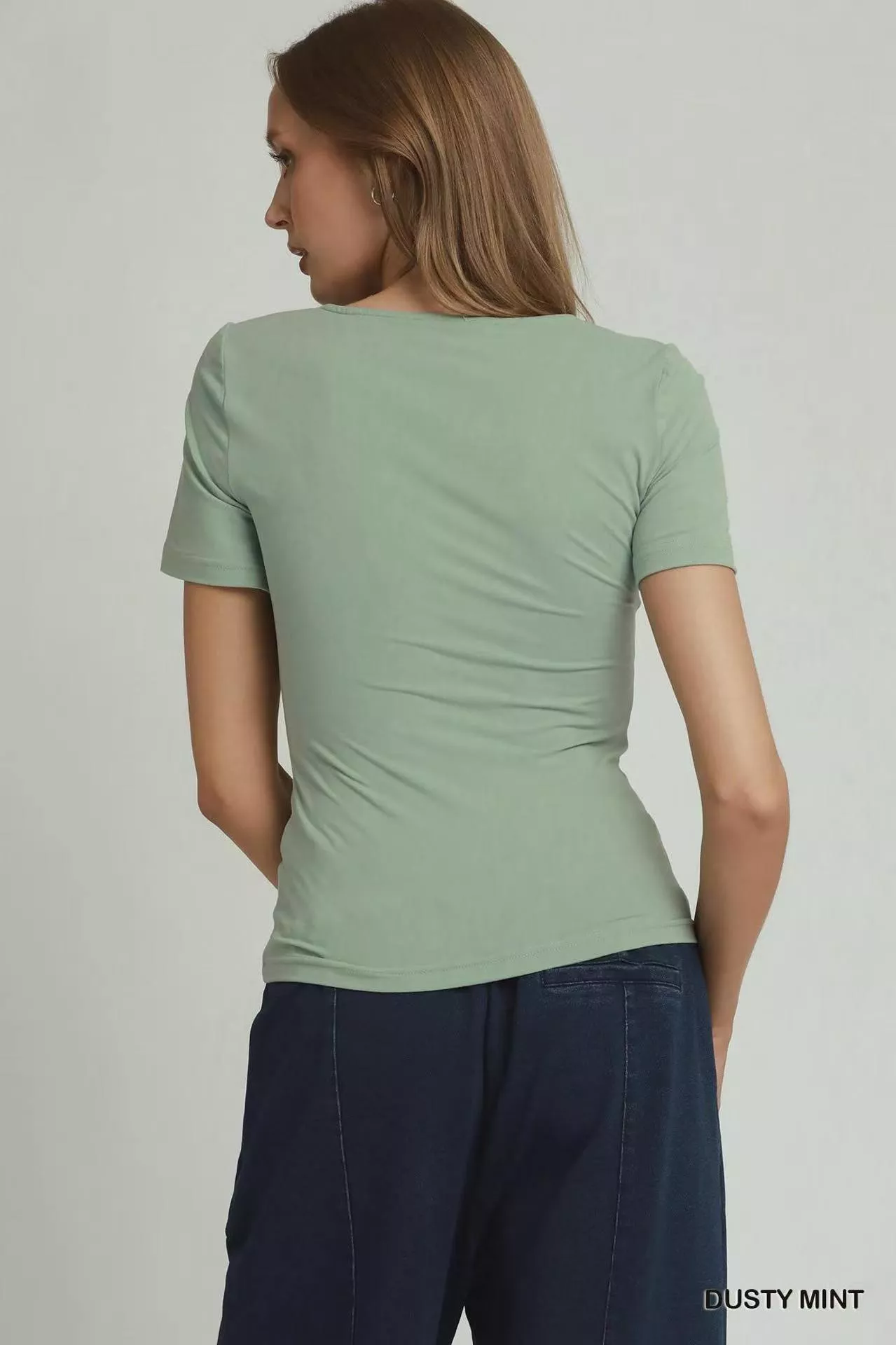 Umgee Sweetheart Neckline Front Double-Lined Top - Image 3