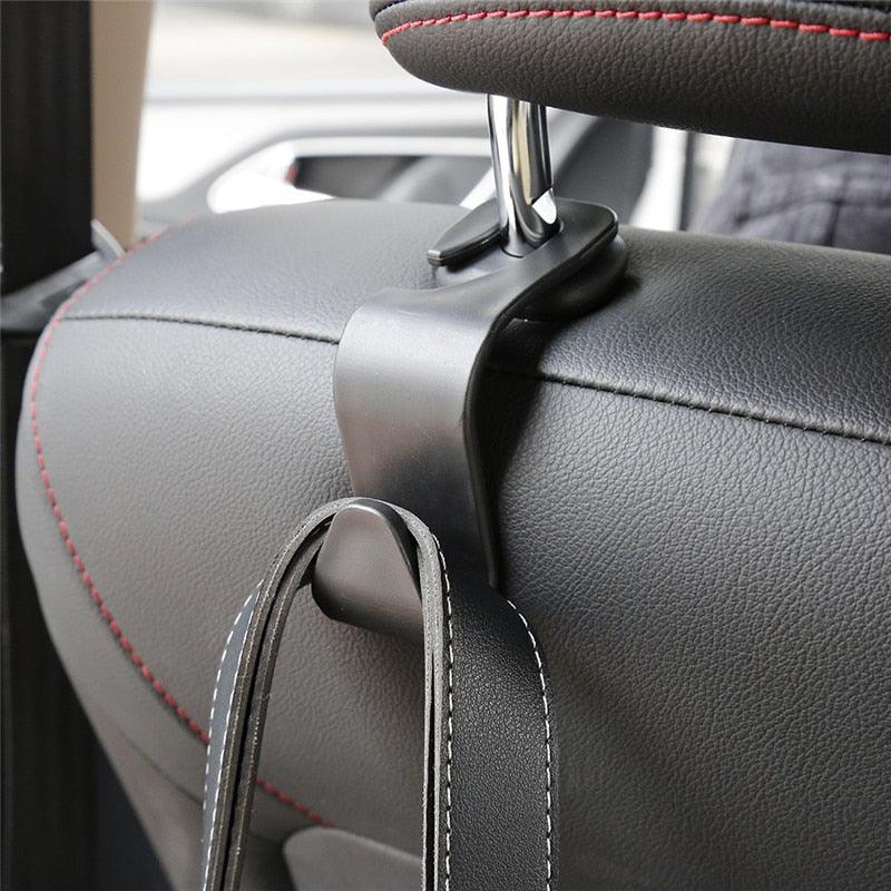 Universal Car Seat Back Hook Car Accessories Interior Portable Hanger Holder Storage Universal Multifunctional Car Vehicle Back Seat Headrest Holder Hanger Holder Hook for Car Bag Purse Cloth Decoration Car Vehicle Back Seat Headrest Hanger Holder Hook - Image 5