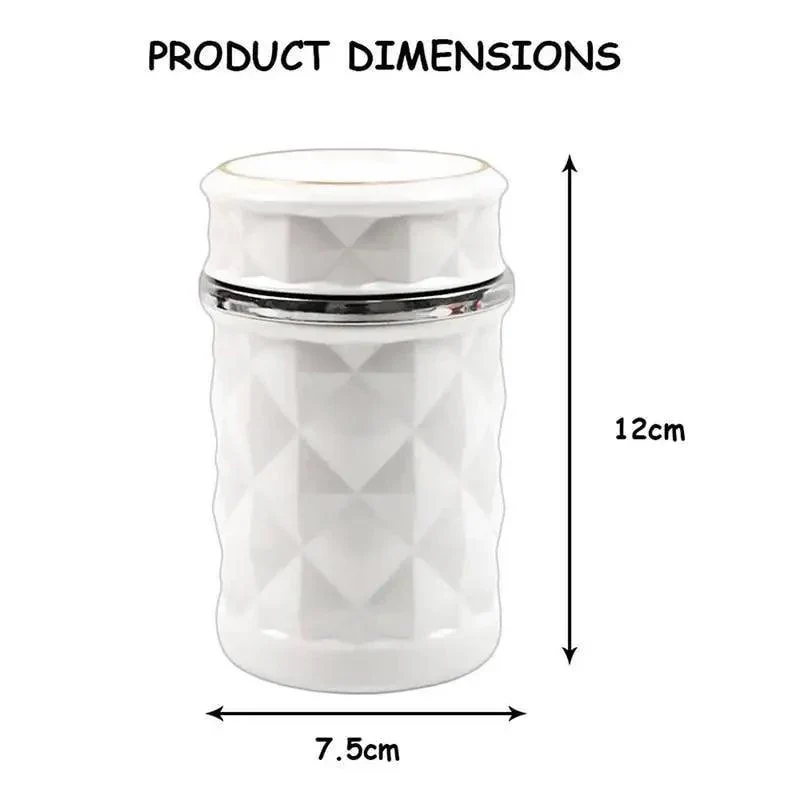 Universal LED Light Car Ashtray Cigarette Holder Car Accessories Portable Luxurious Design Ashtrays For Cars - Image 11