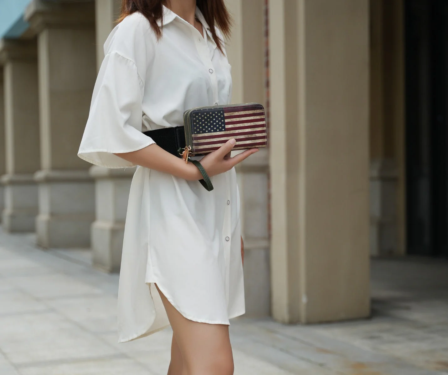 Uriel Printed Flag Wallet - Image 2