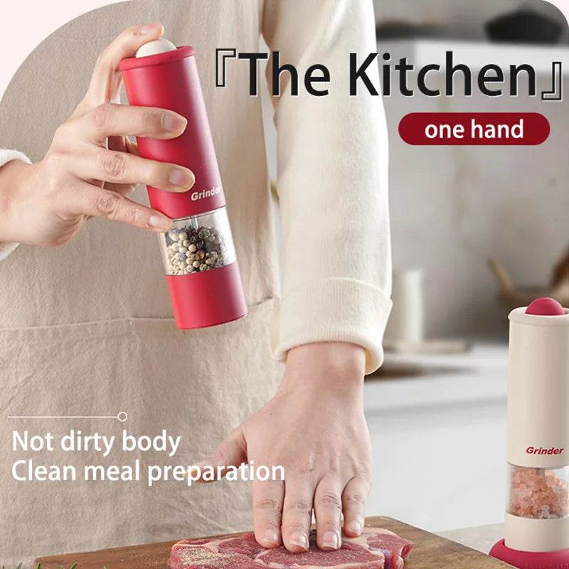 USB Rechargeable Salt and Pepper Grinder - Image 2