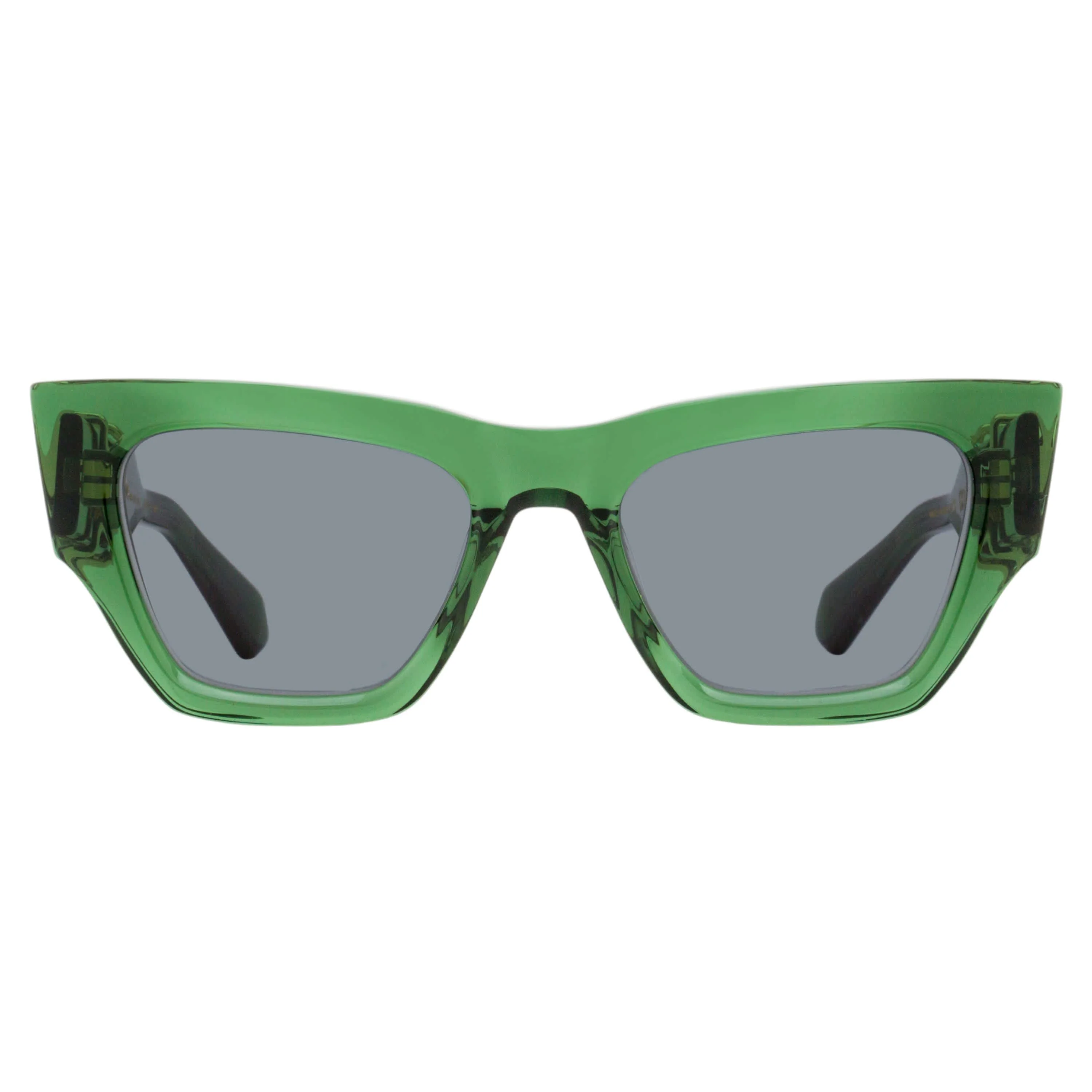 Valentino V-Sette Sunglasses VLS-166 C Transparent Gray 52mm - Image 4