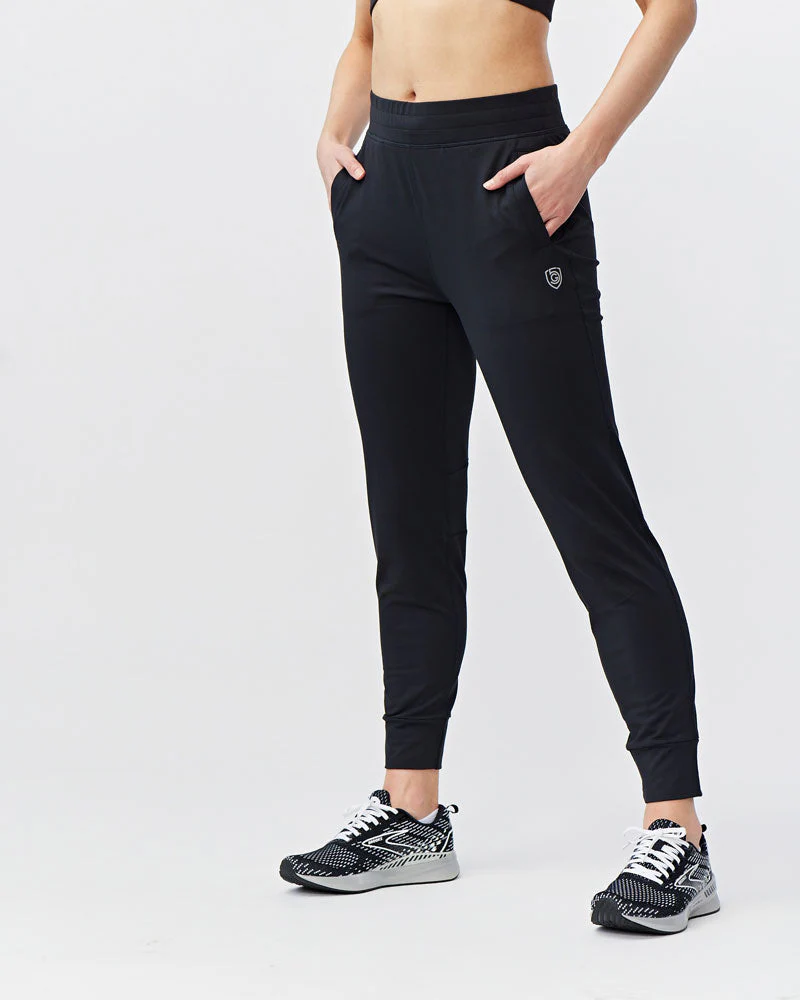 Valia Women's Black Jogger Pants - Image 7