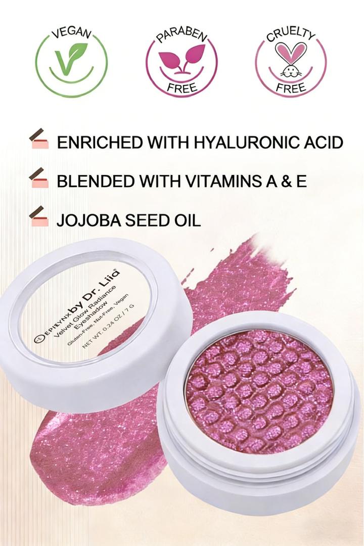 Velvet Glow Radiance Eyeshadow - Vegan, Gluten-Free, Nut-Free, Egg-Free - Image 36