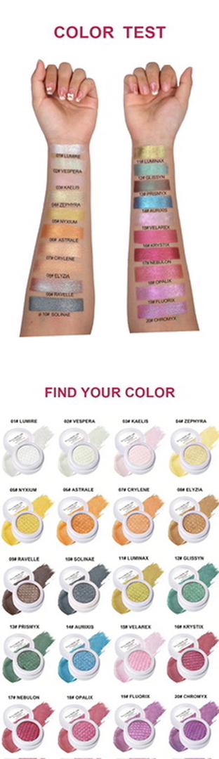 Velvet Glow Radiance Eyeshadow - Vegan, Gluten-Free, Nut-Free, Egg-Free - Image 6