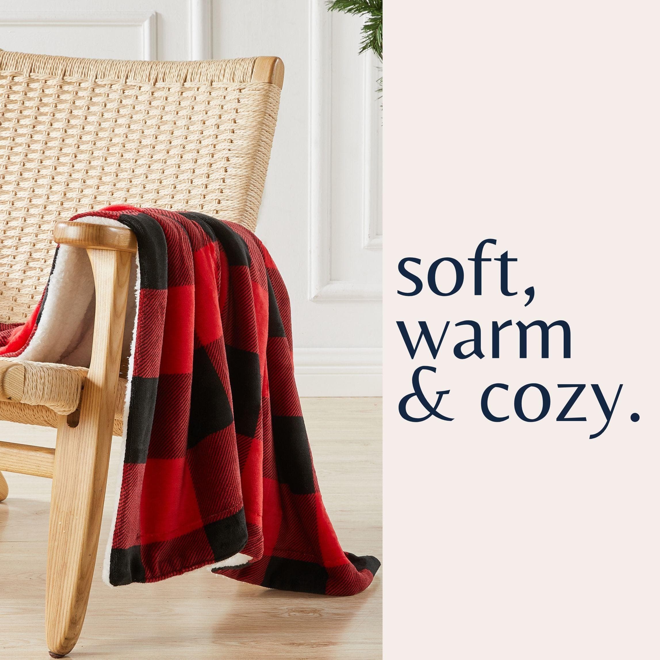 Velvet Plush Sherpa Luxury Bed Blanket - Kinsley Collection - Image 139
