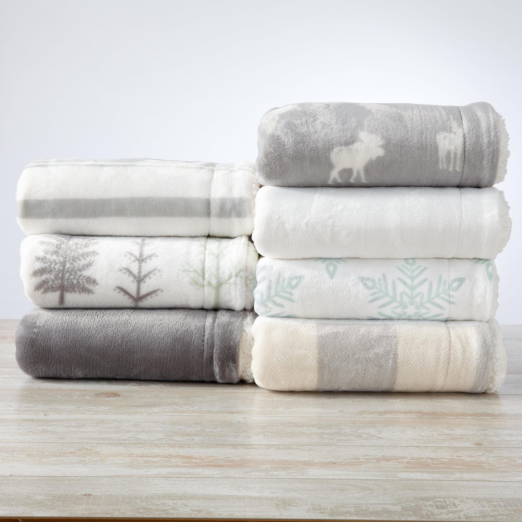 Velvet Plush Sherpa Luxury Bed Blanket - Kinsley Collection - Image 14