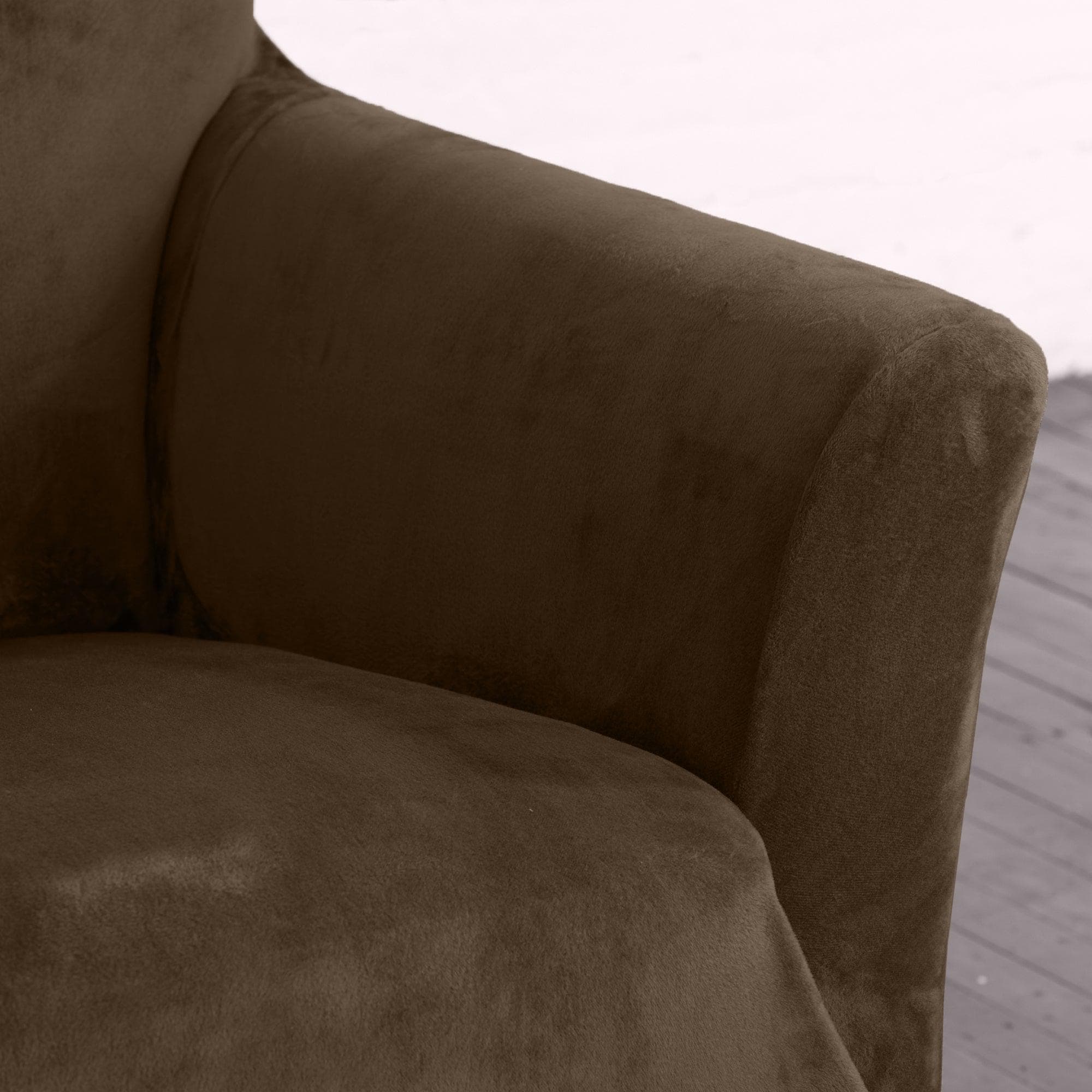 Velvet Stretch Slipcover - Gale Collection - Image 139