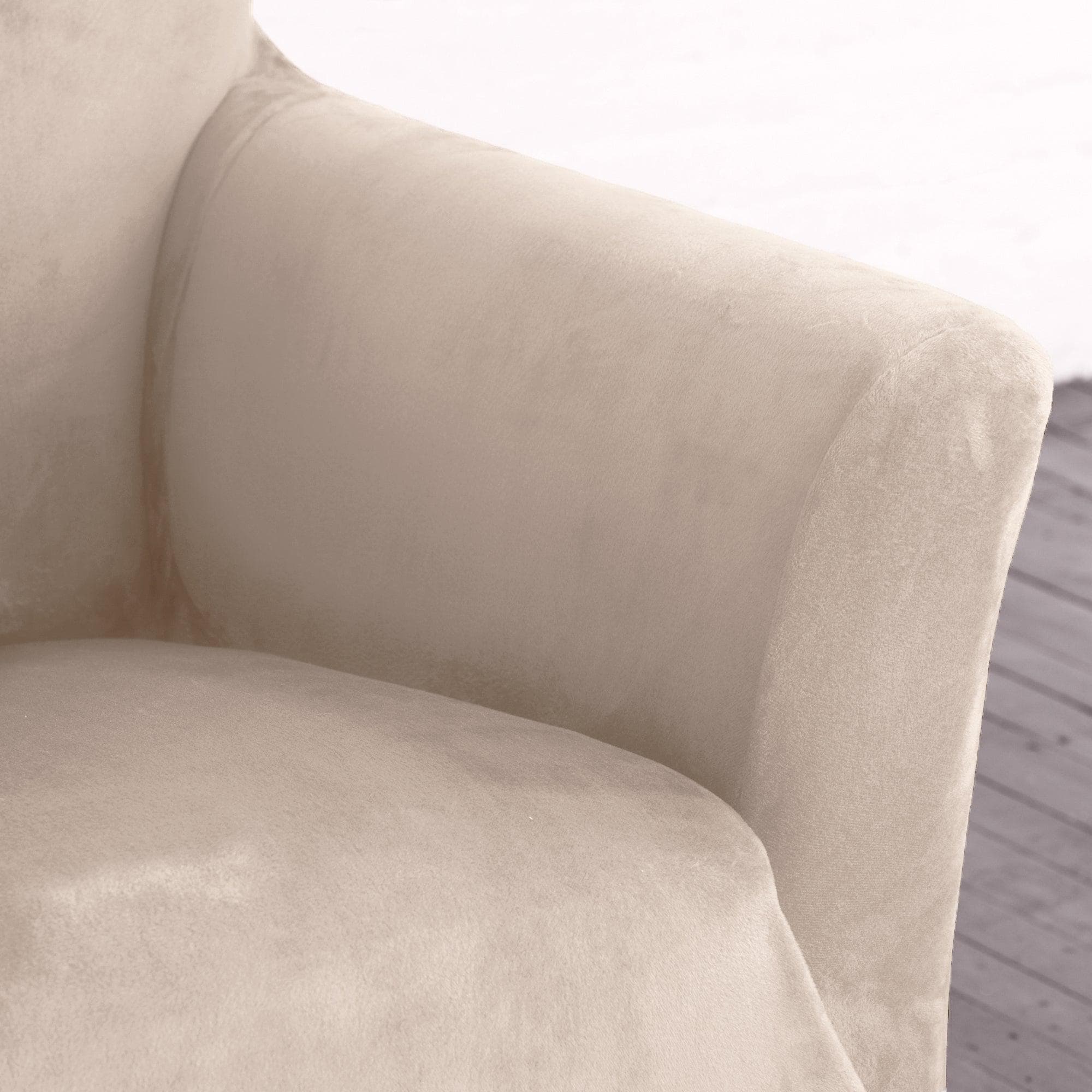 Velvet Stretch Slipcover - Gale Collection - Image 182