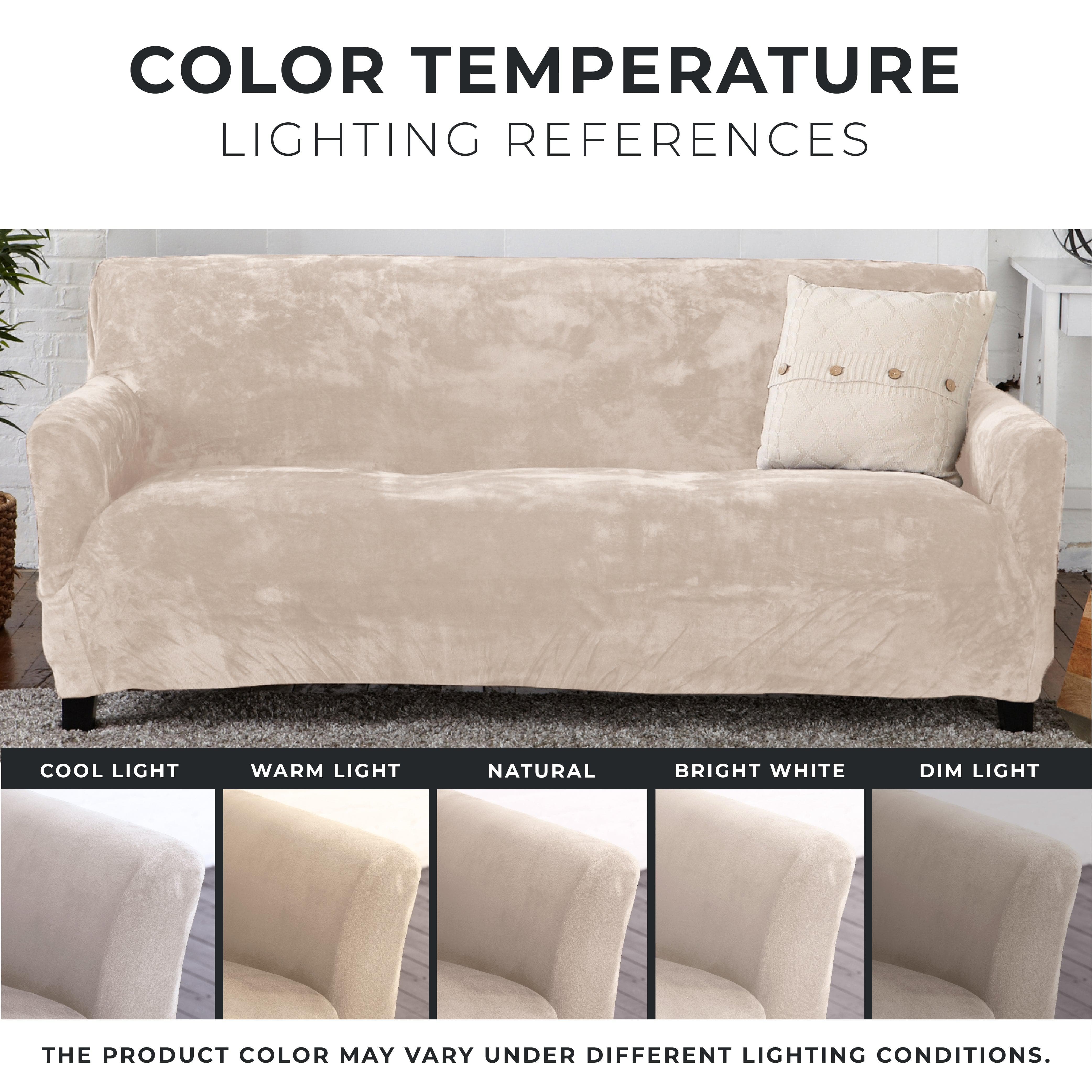 Velvet Stretch Slipcover - Gale Collection - Image 47