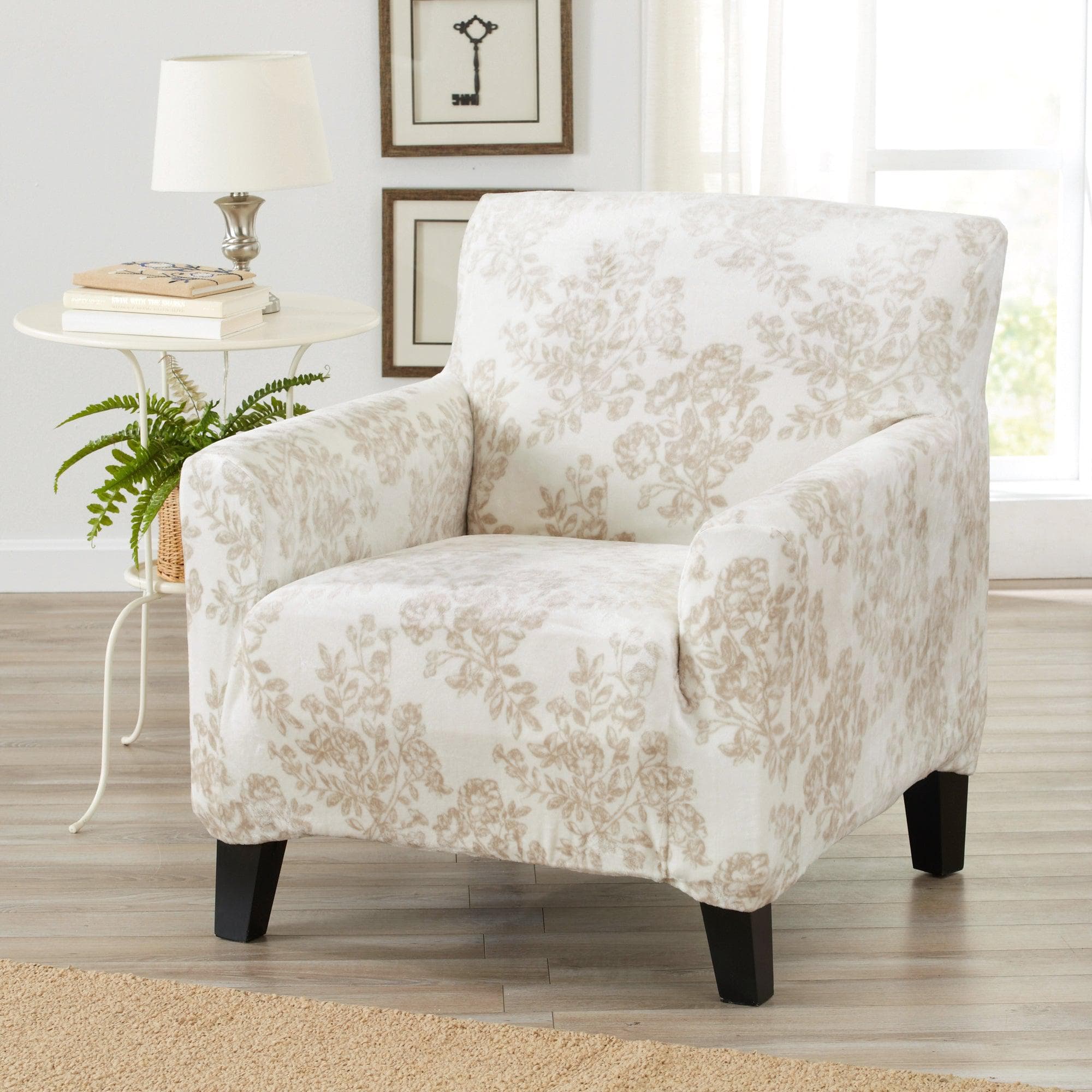 Velvet Stretch Slipcover - Gale Collection - Image 6