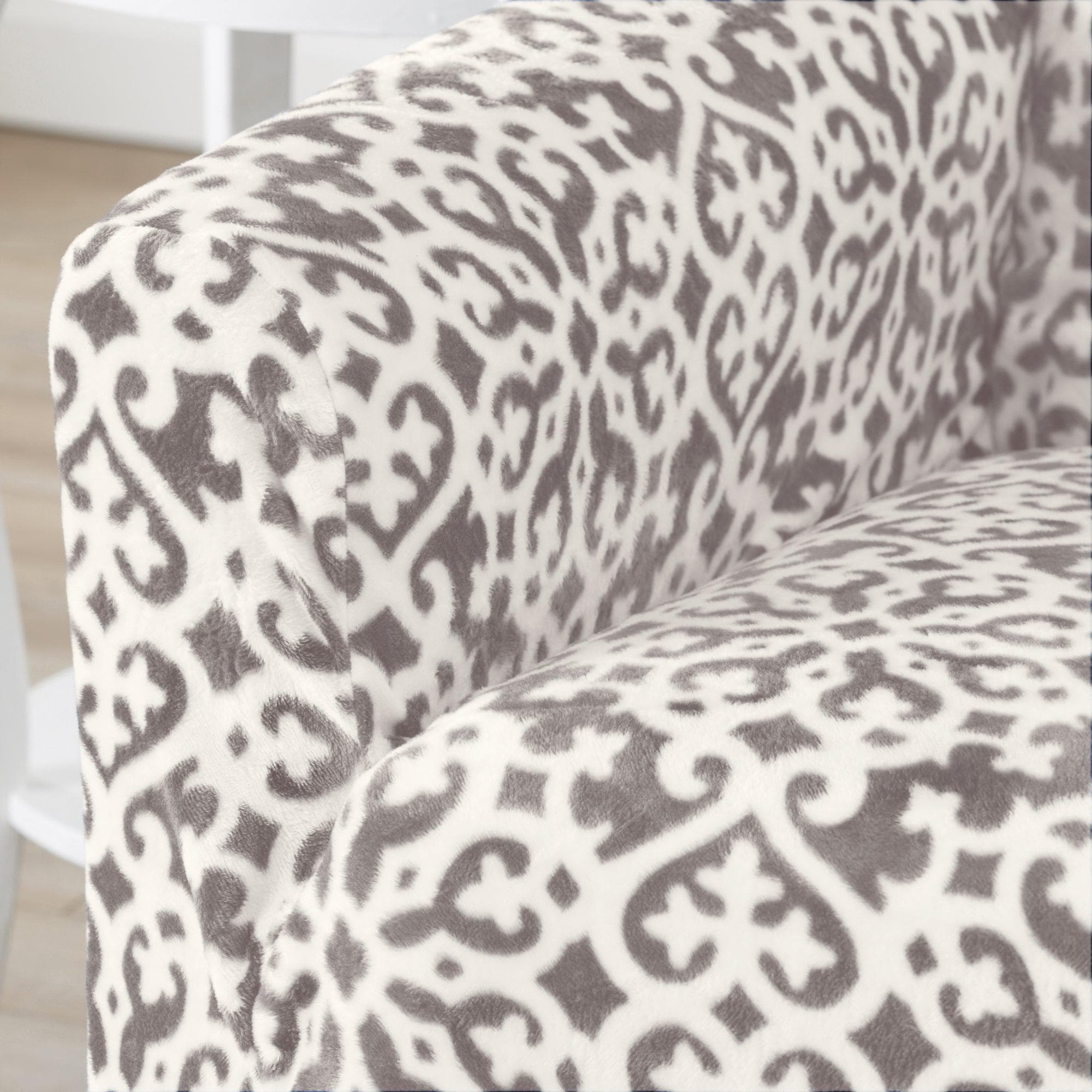 Velvet Stretch Slipcover - Gale Collection - Image 86