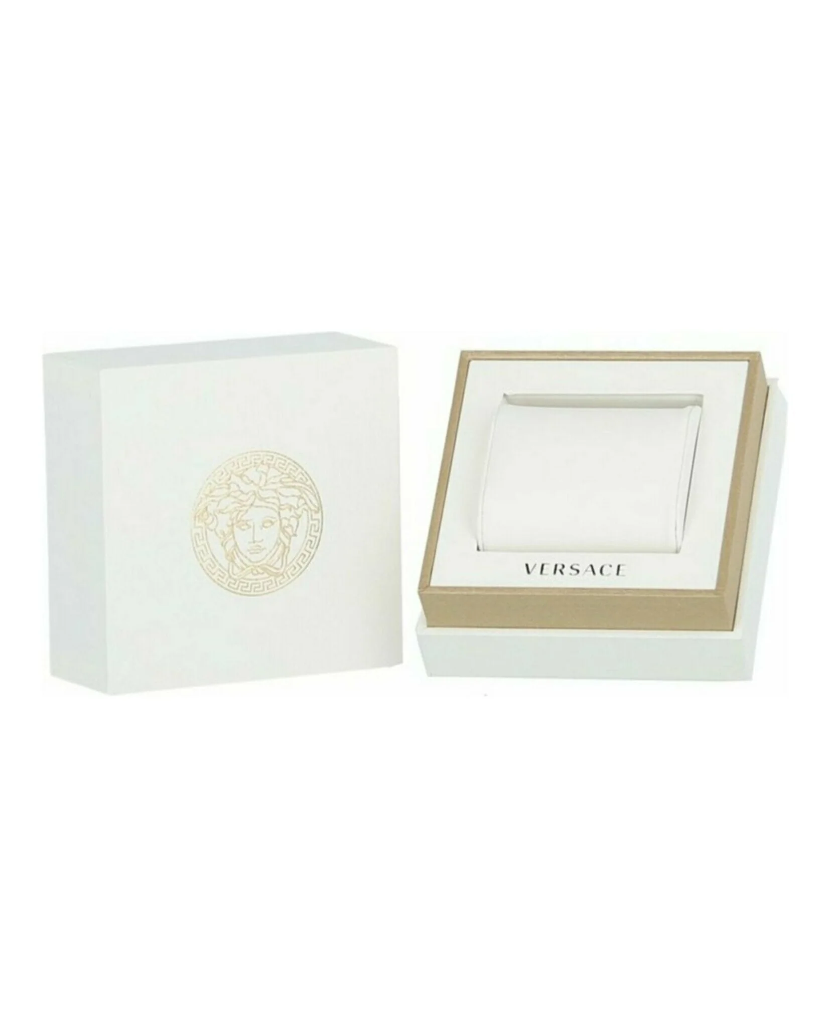 Versace Medusa Chrono Leather Watch - Image 4