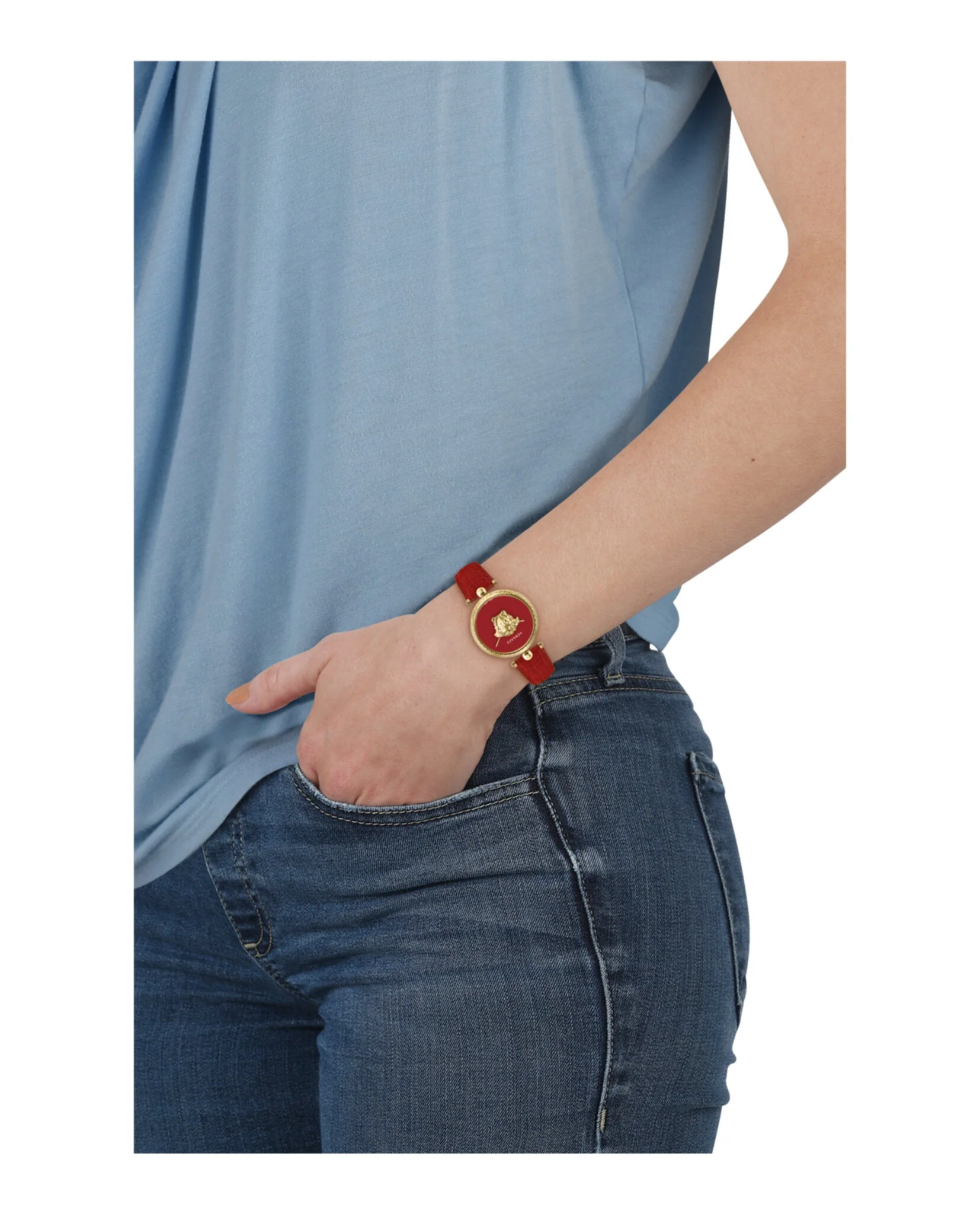 Versace Palazzo Empire Strap Watch - Image 4