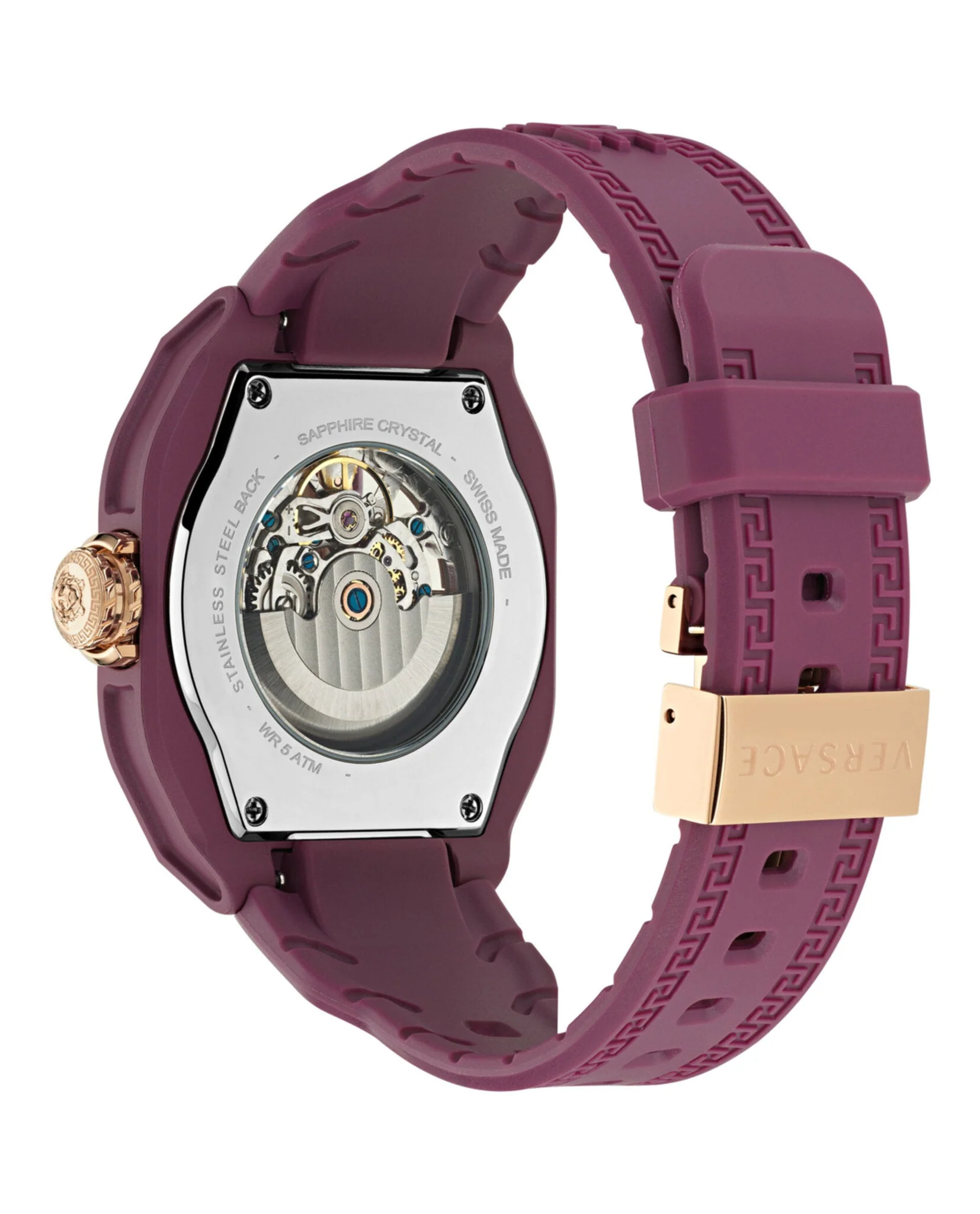 Versace V-Legend Skeleton Automatic Watch - Image 3