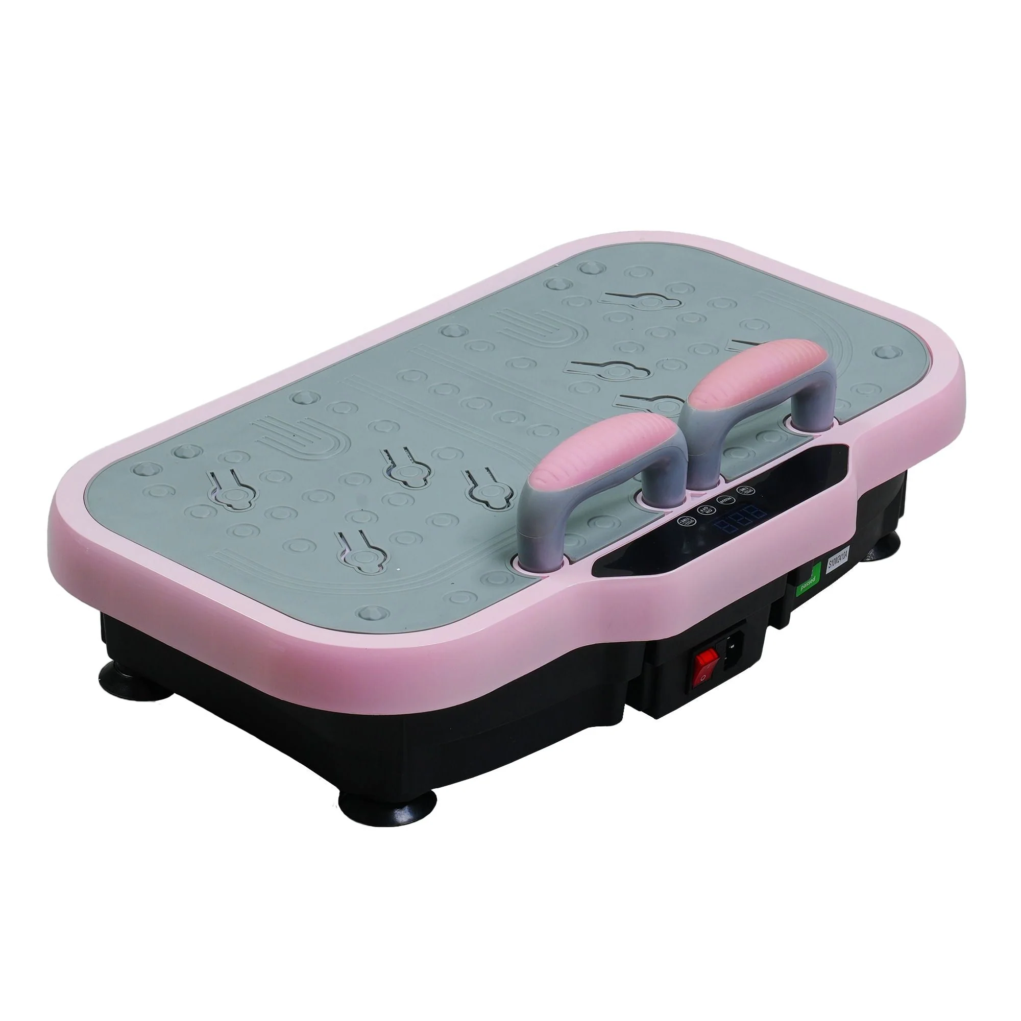 Vibration Plate Fitness Platform with handle Whole Body Exercise Machine with 120 Speed Levels, Lymphatic Drainage, Fat Burning, and Weight Loss, Perfect for Women, Men, and Home Gym exercise - Image 14
