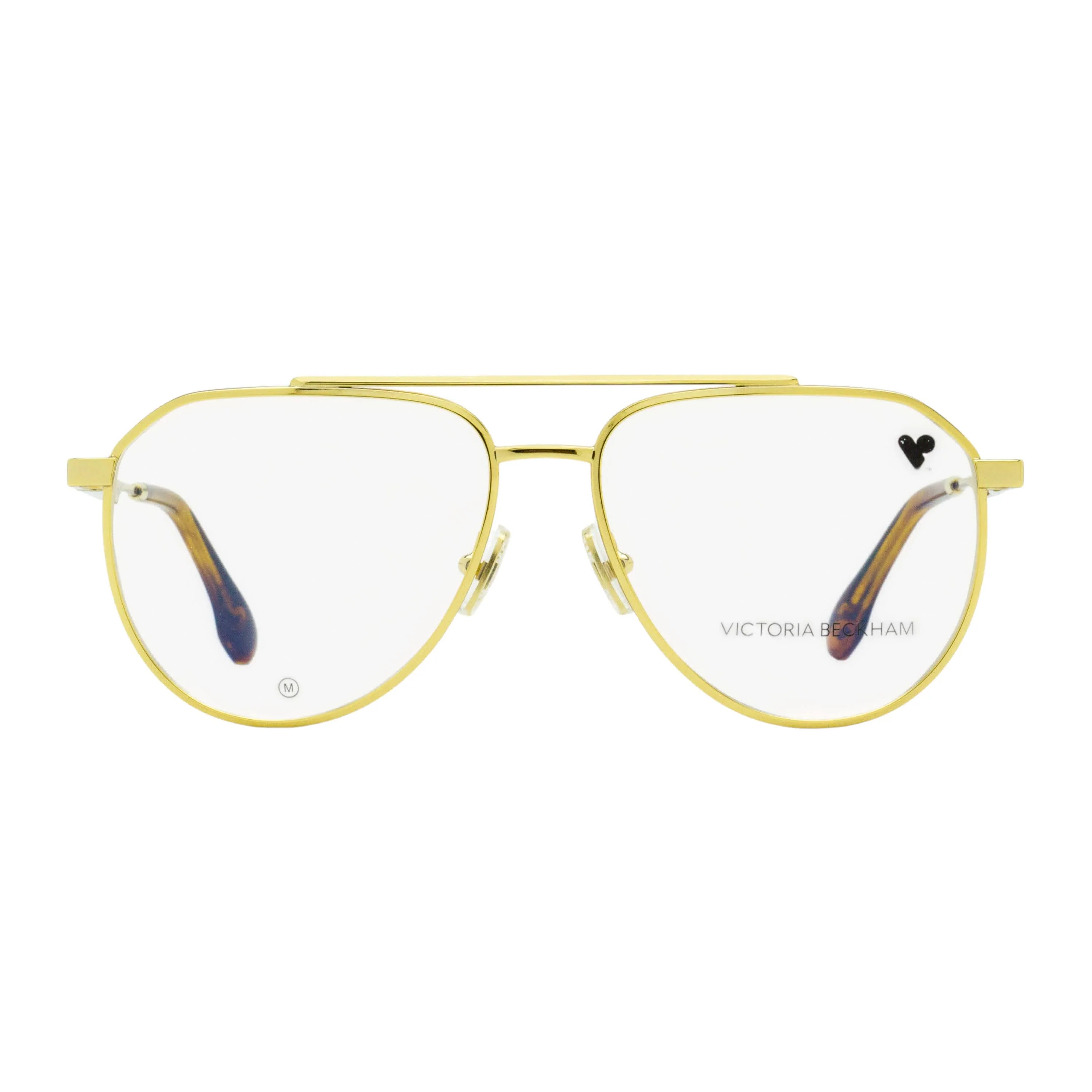 Victoria Beckham Aviator Eyeglasses VB2133 714 Gold 55mm - Image 2