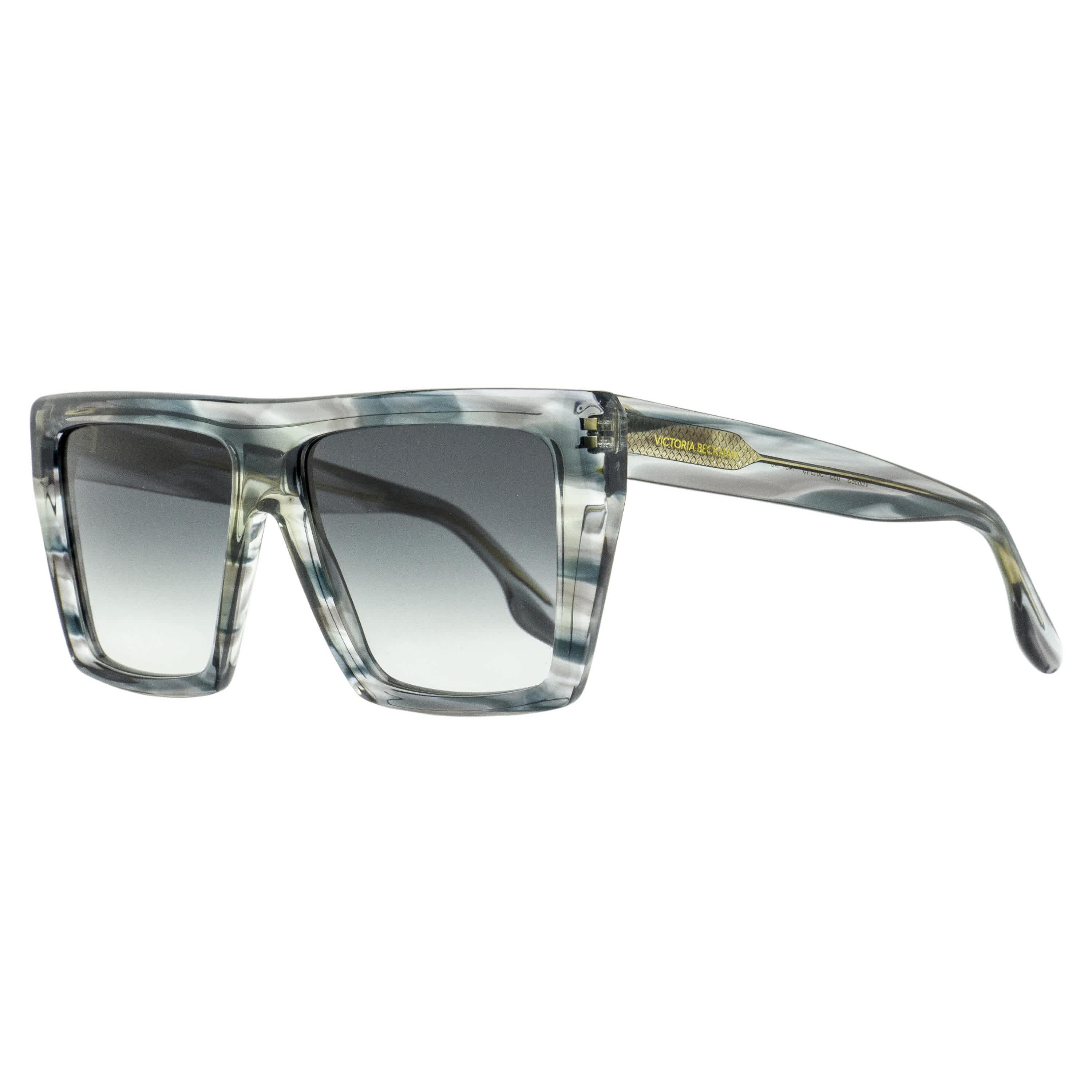 Victoria Beckham Oversized Square Sunglasses VB686S 001 Black 56mm - Image 3