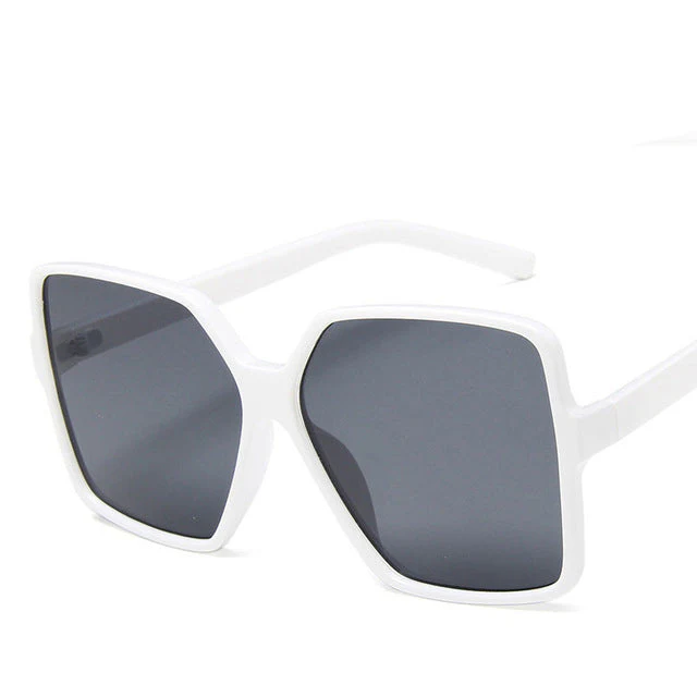 Vintage Big Frame Sunglasses – UV400 Fashion Shades - Image 8
