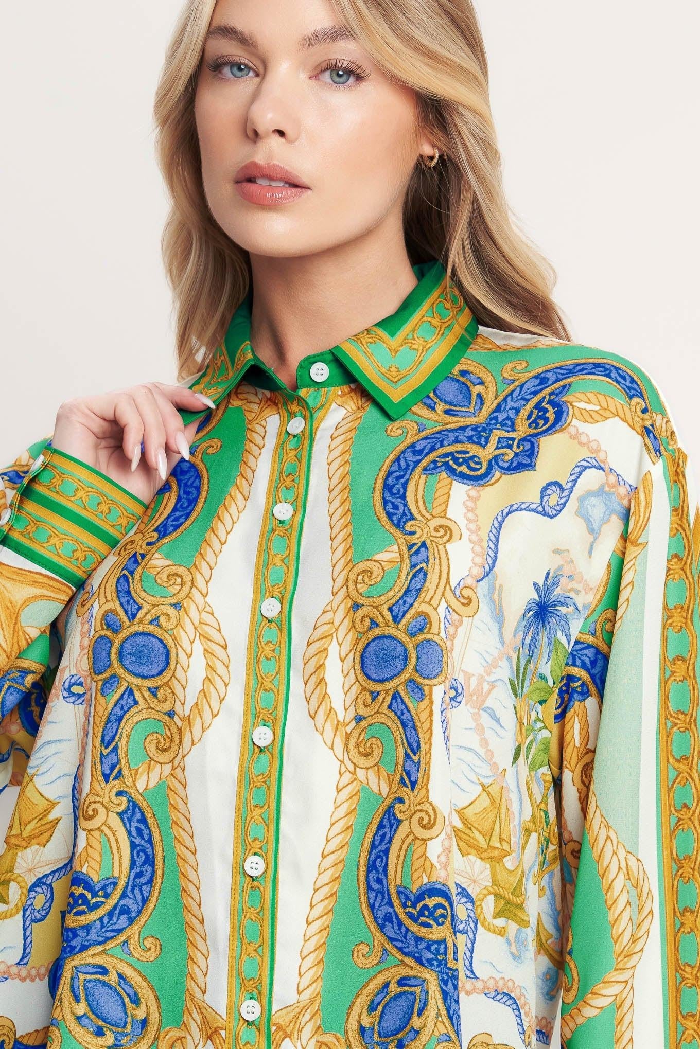 Vintage Heiress Woven Top - Image 4