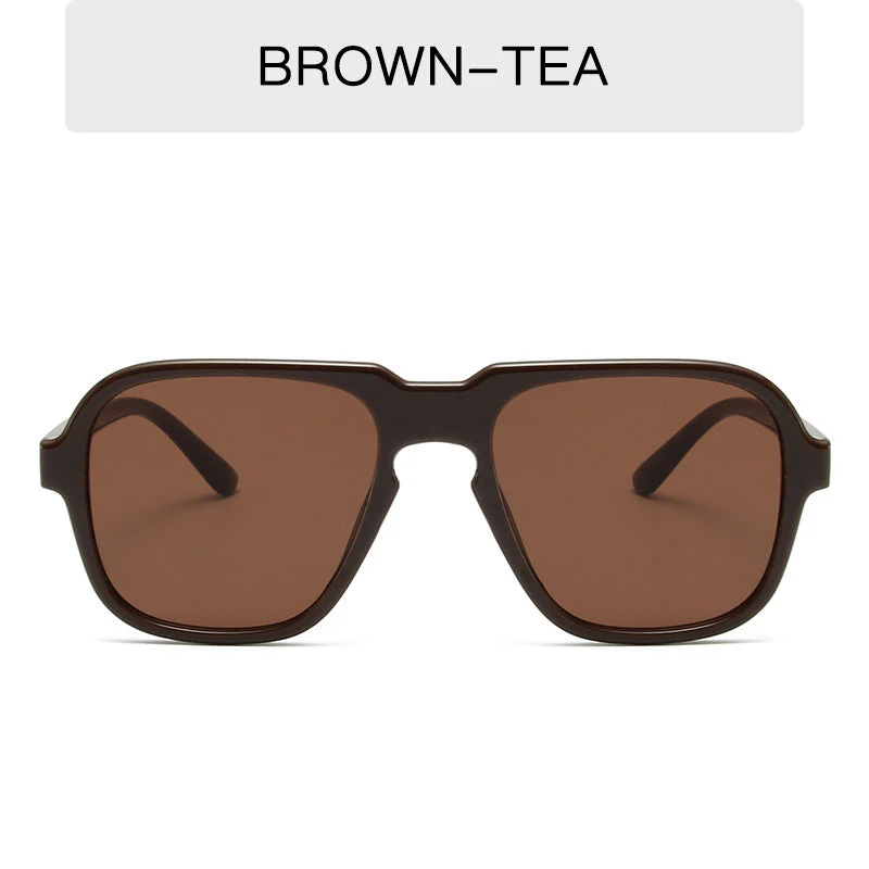 Vintage Large Rim Sunglasses – Driving & Fashion Shades - Image 3