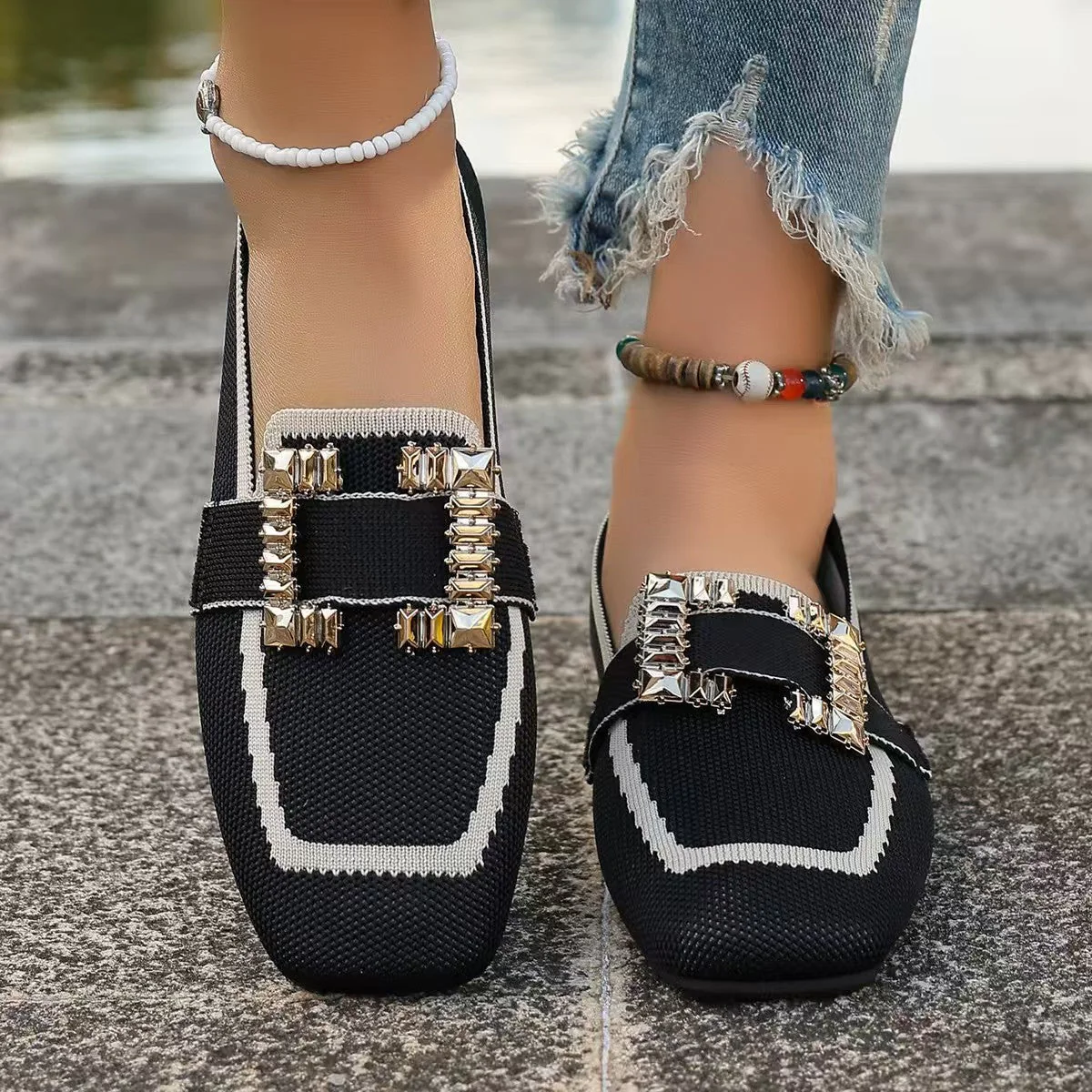 Vintage Suede Round-Toe Gommino Loafers — Women’s Driving Style - Image 5