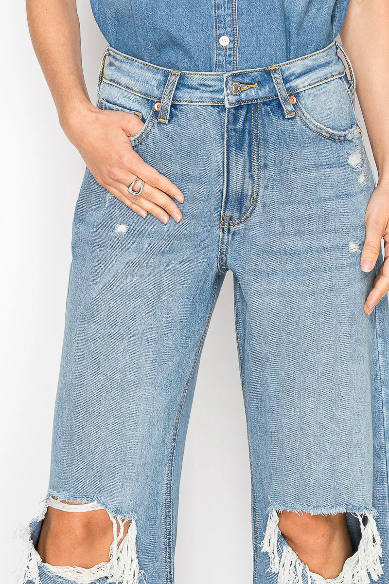 Vivienne High Rise Relaxed Flare Jeans - Image 7