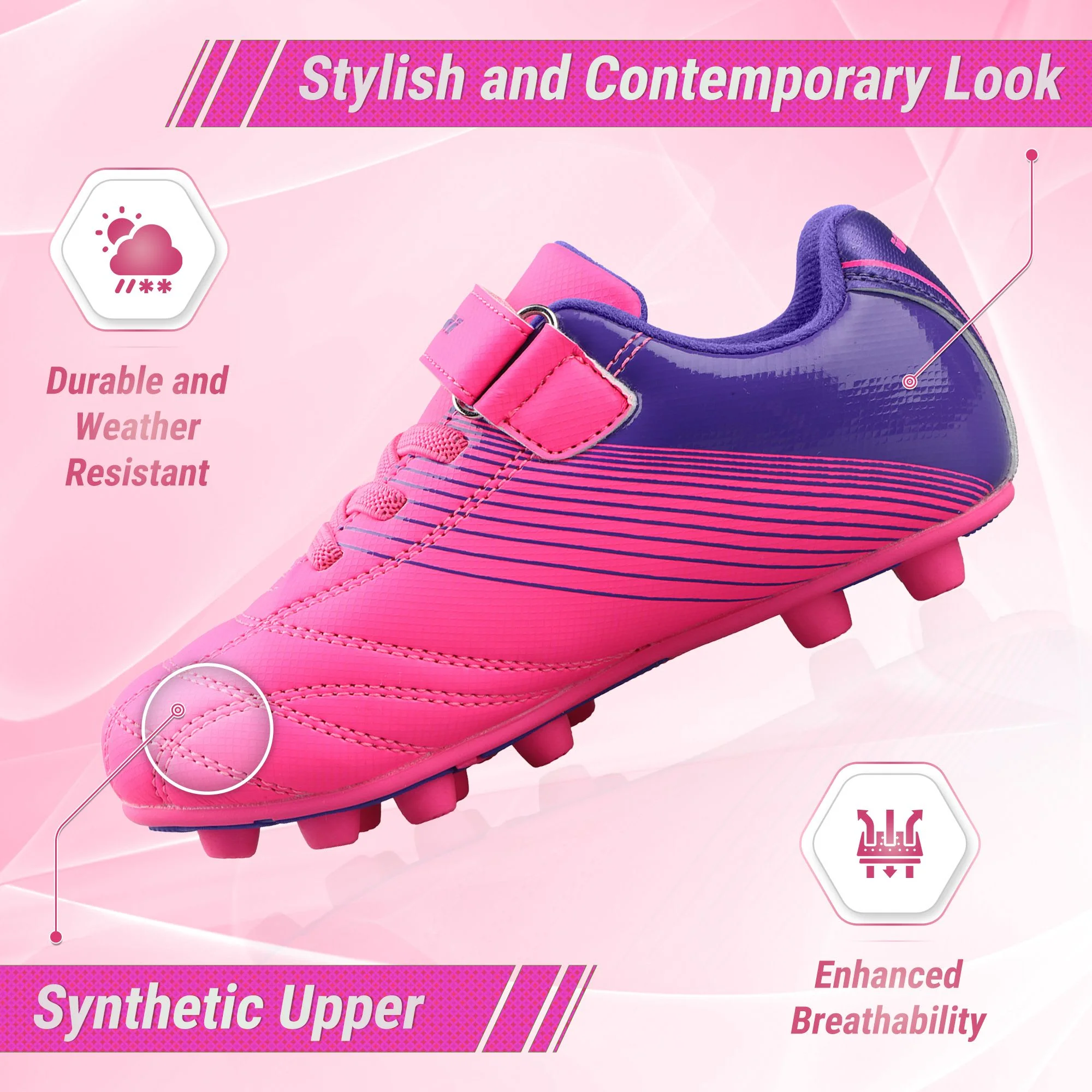 Vizari Soccer Youth Shoes - Image 3