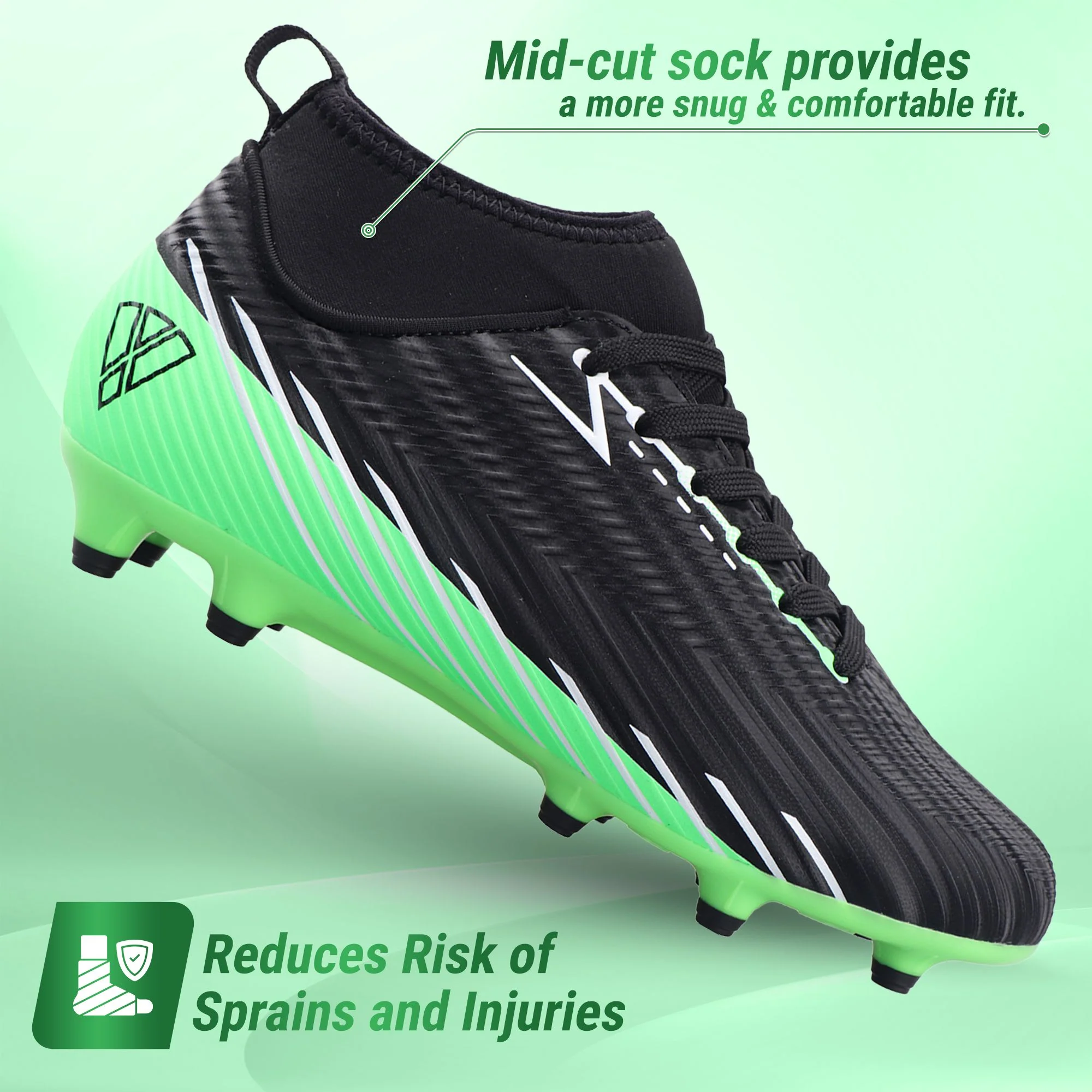 Vizari Soccer Youth Shoes - Image 3