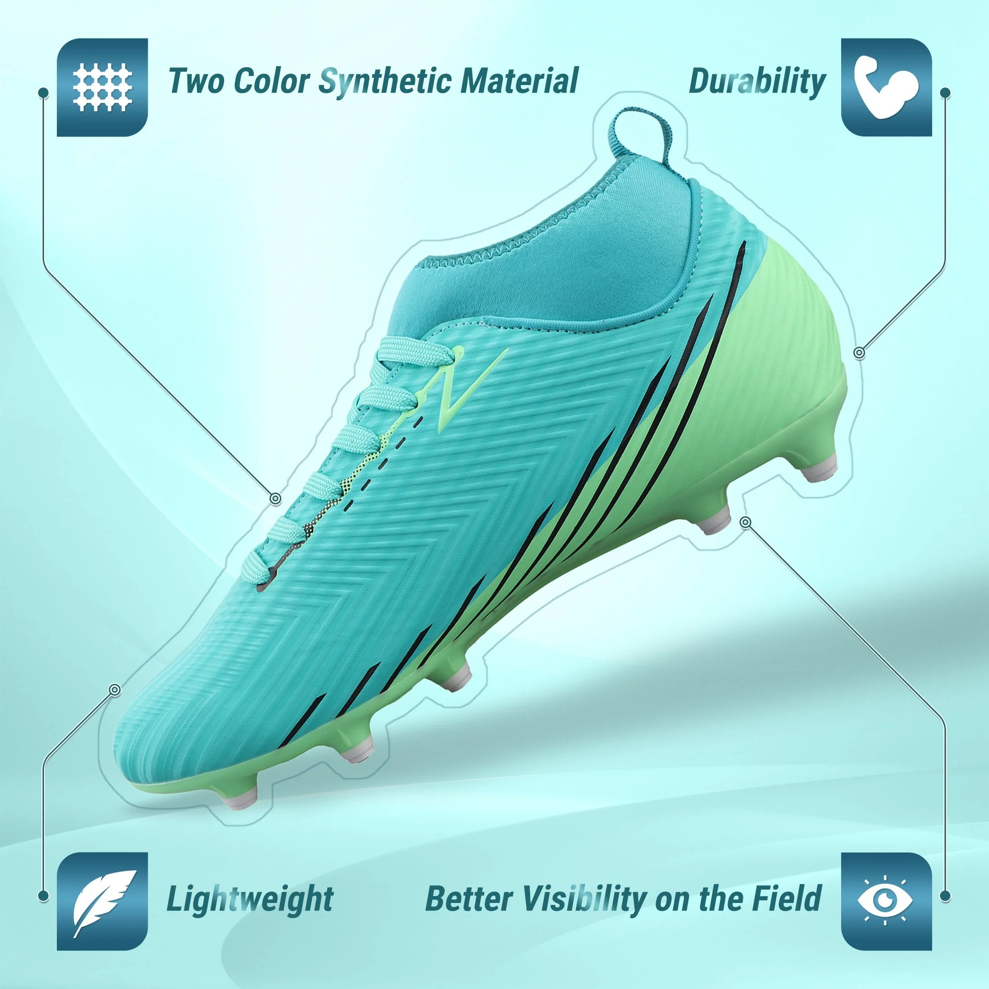 Vizari Soccer Youth Shoes - Image 7