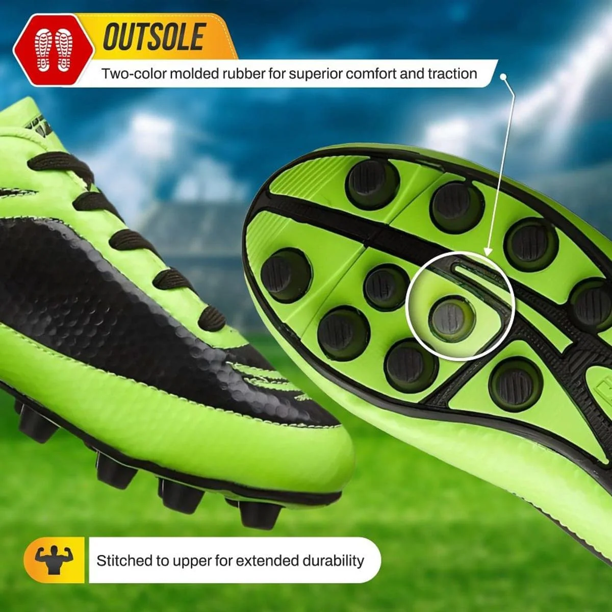 Vizari Soccer Youth Shoes - Image 18