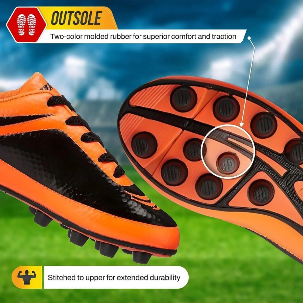 Vizari Soccer Youth Shoes - Image 3