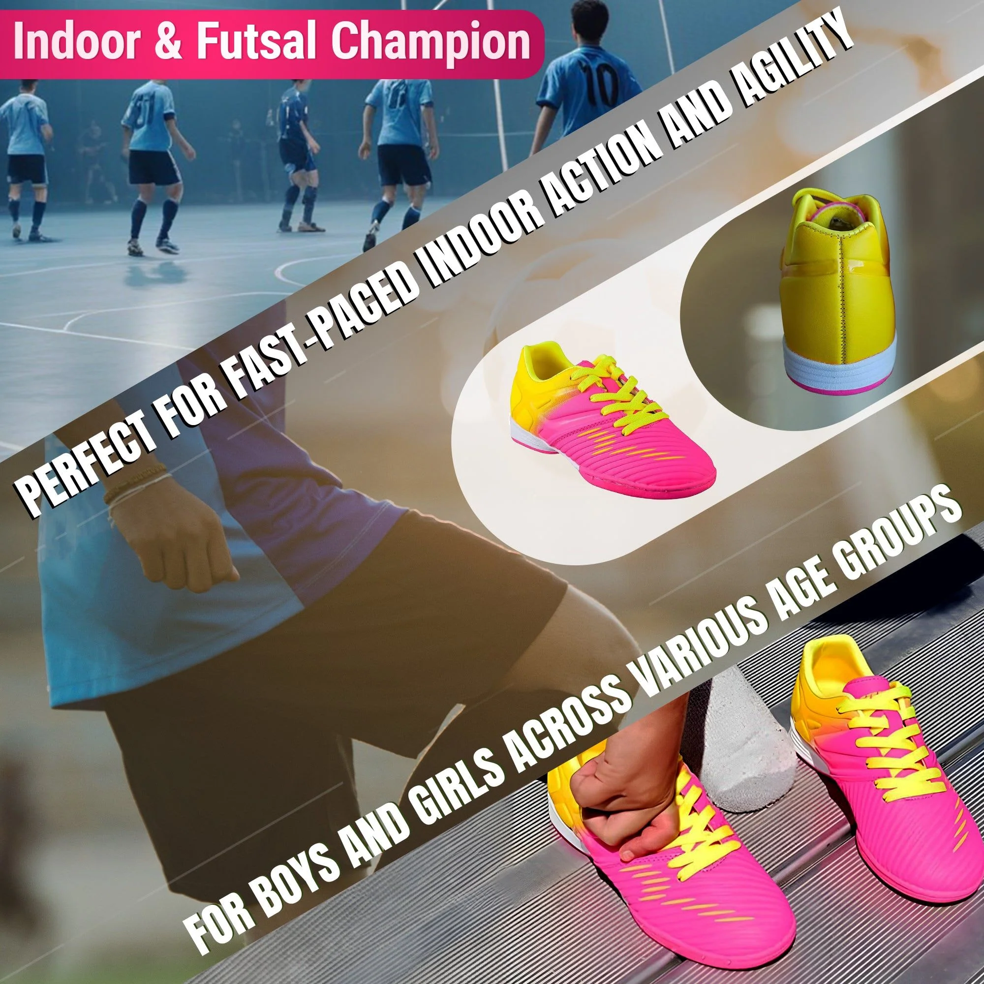 Vizari Soccer Youth Shoes - Image 5