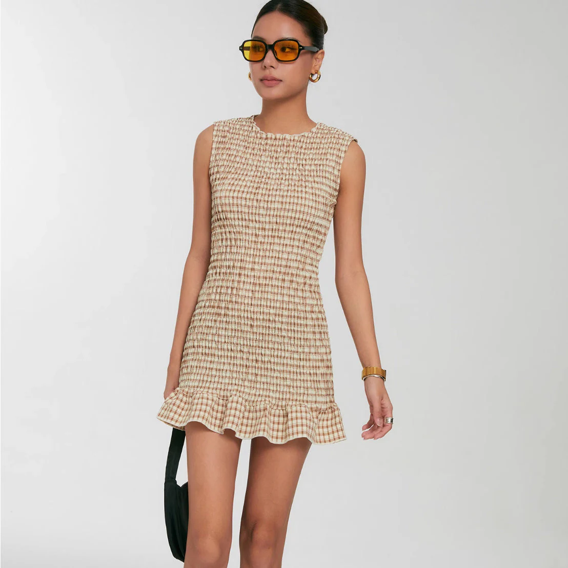 🌊 Waist-Slimming Seaside Holiday Dress