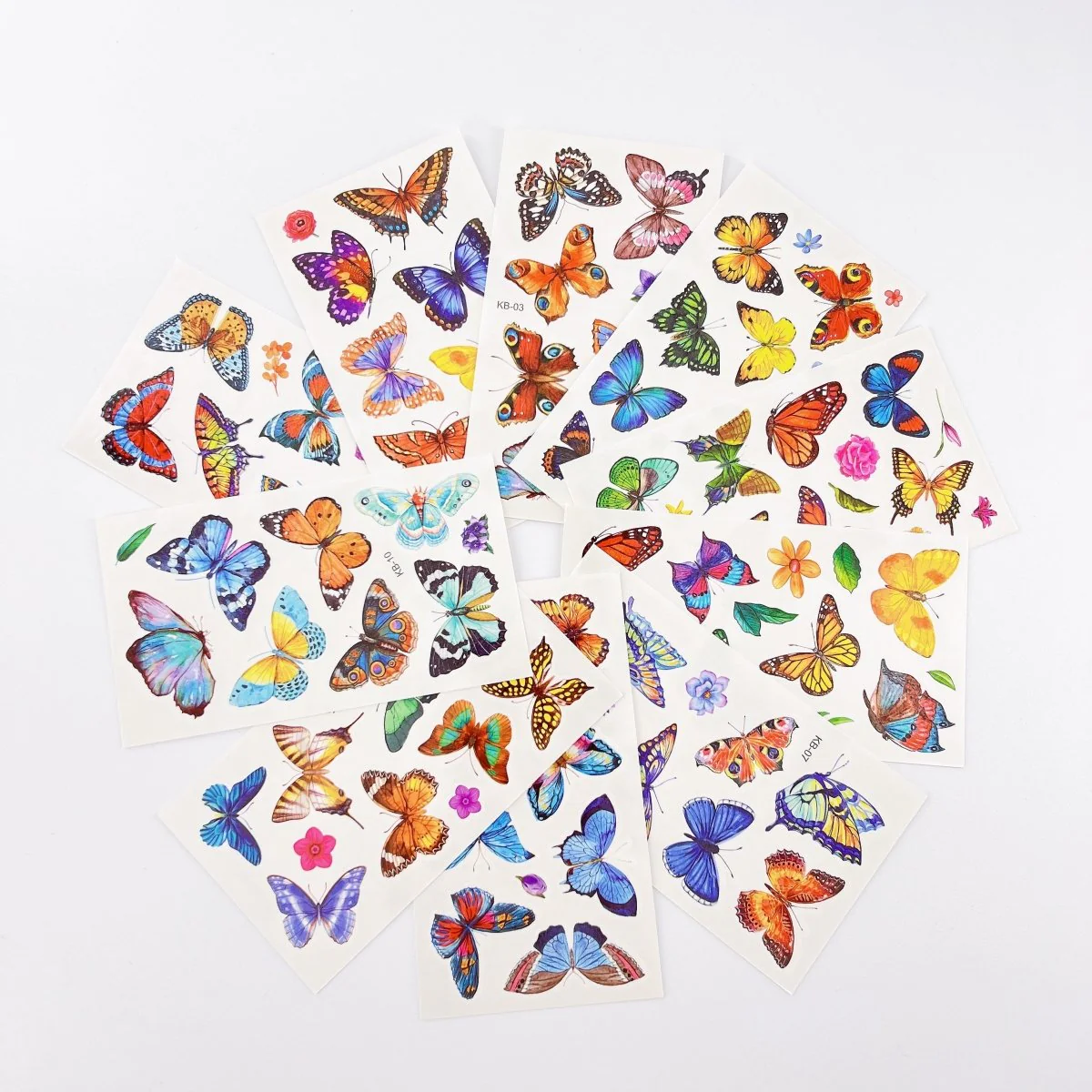 Waterproof Butterfly Tattoos – 10 Sheets for Parties and Events - Image 7