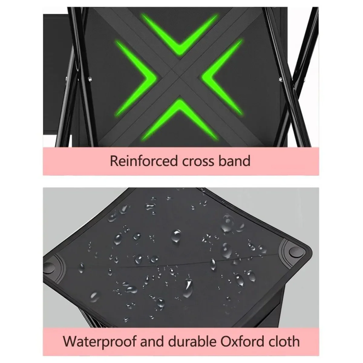 Waterproof Collapsible Camp Stool - Image 7