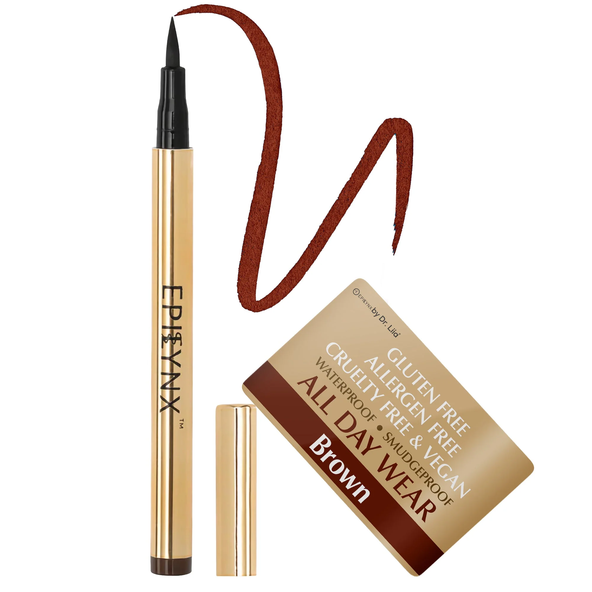 Waterproof Liquid Eyeliner Pen – Vegan, Gluten-Free, Smudge-Proof Precision in Matte & Shimmer Shades - Image 10