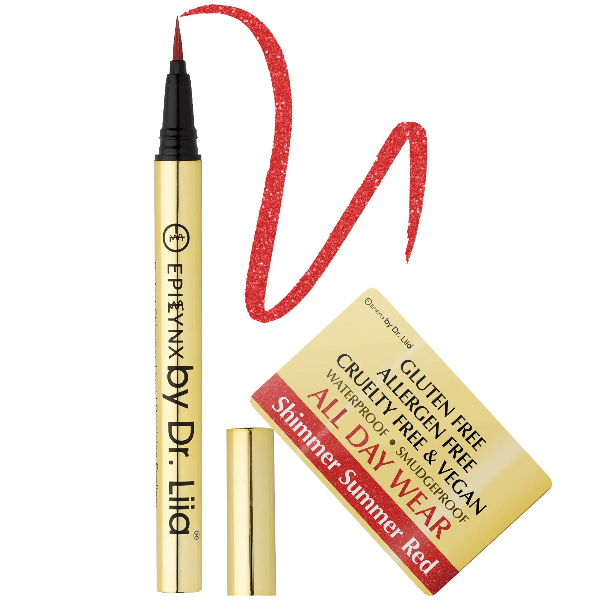 Waterproof Liquid Eyeliner Pen – Vegan, Gluten-Free, Smudge-Proof Precision in Matte & Shimmer Shades - Image 24