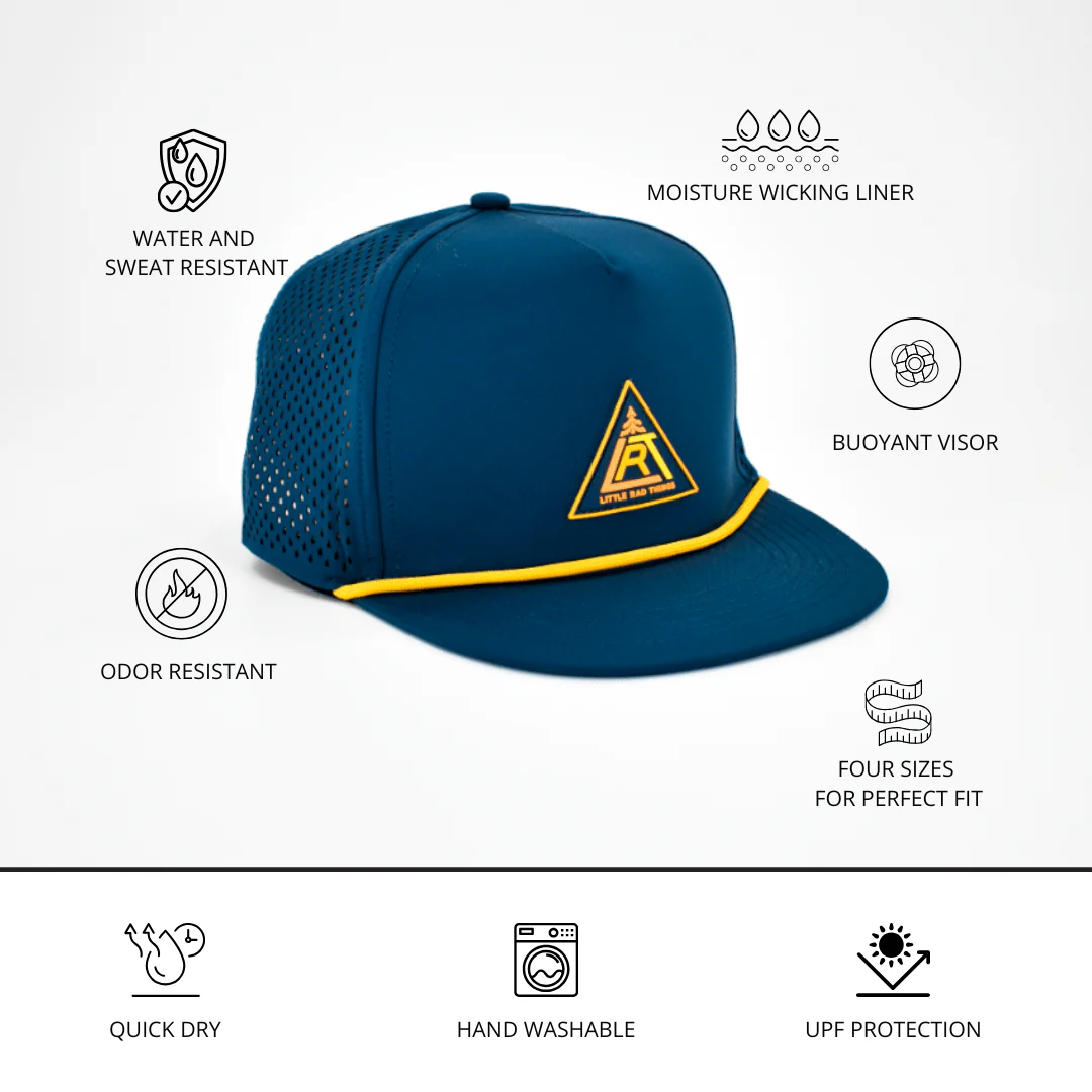 Waterproof Lrt Adventure Snapback Hat - Pewter - Image 4