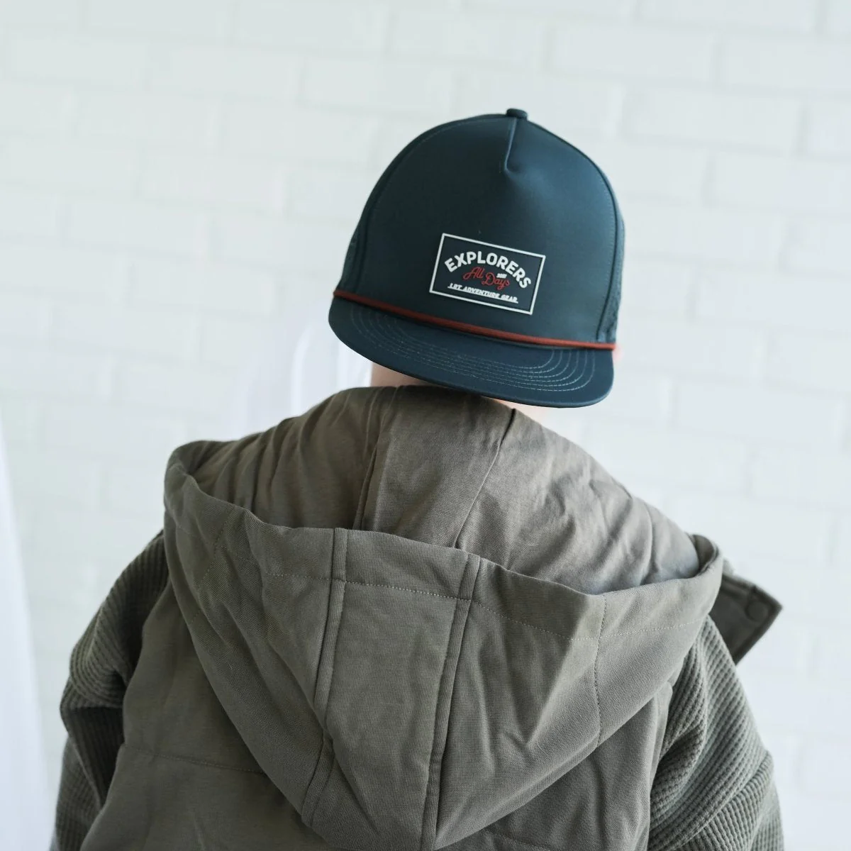 Waterproof Lrt Explorer Snapback Hat - Juniper Green - Image 8