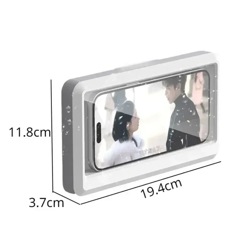 Waterproof Shower 360 Degree Rotating Phone Holder with Touch Screen Capability - Image 2