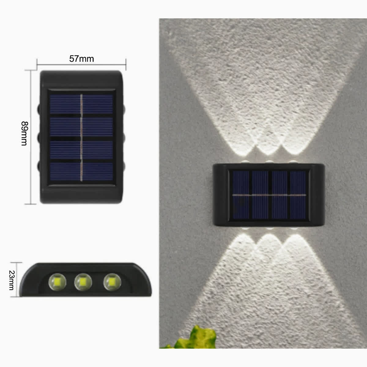 Waterproof Solar LED Wall Lamp - Image 25