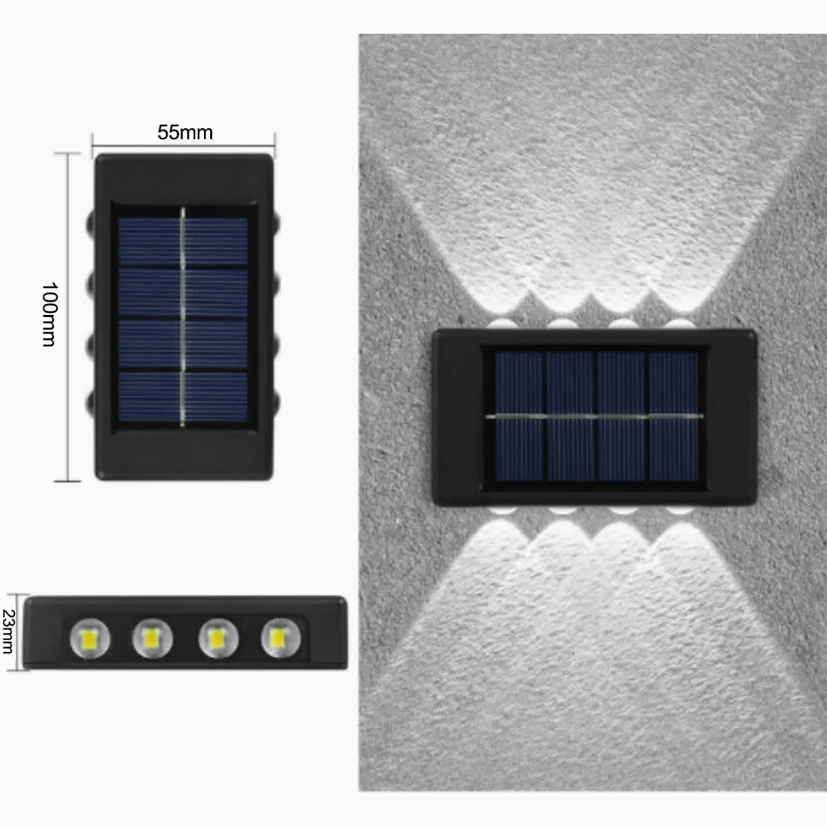 Waterproof Solar LED Wall Lamp - Image 27