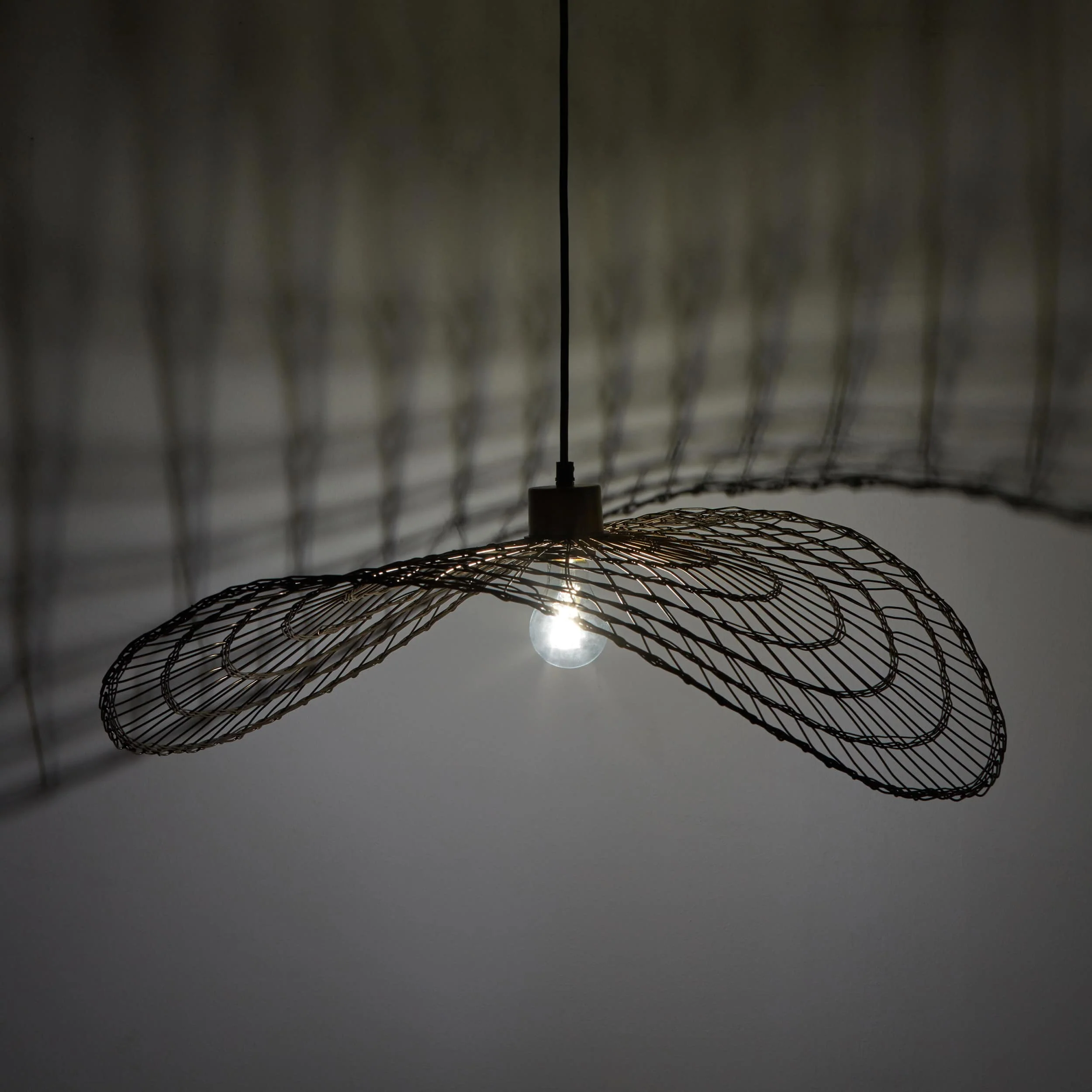 River of Goods Wavy Metal Hanging Pendant - Image 10