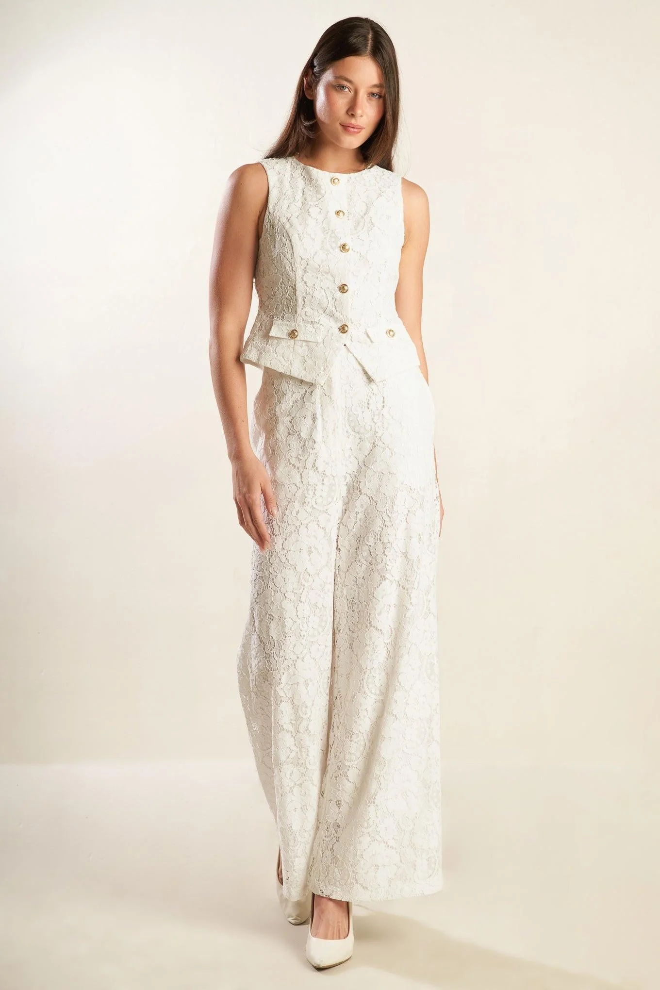 We Trust You Woven Lace Pants - Image 6