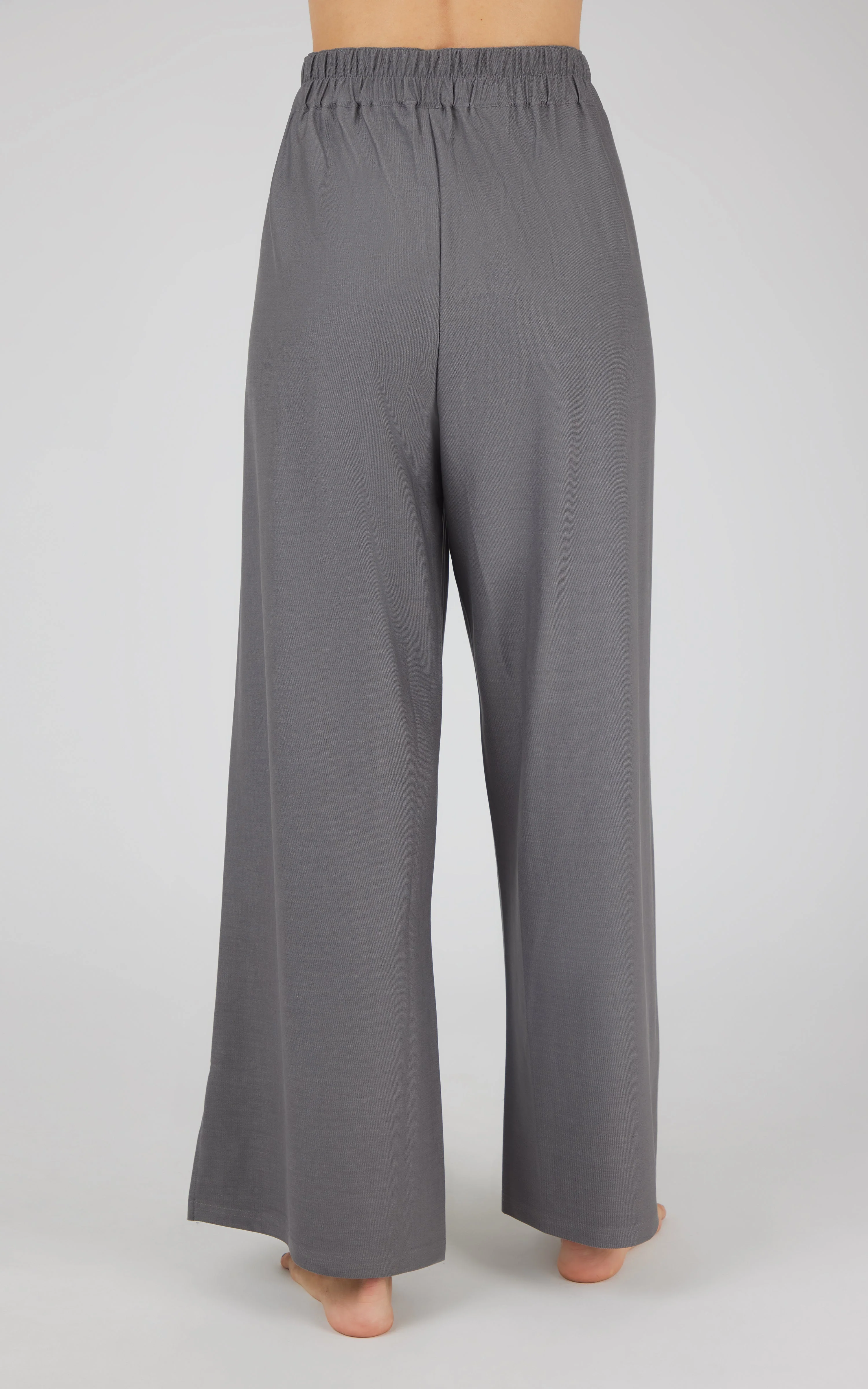 Wear to Work Denim Wide Leg Pant - Image 4