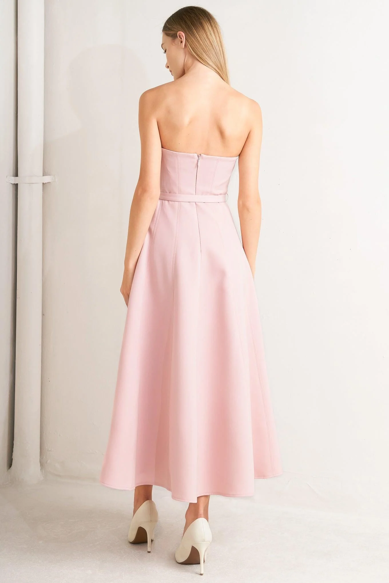 Weekend Glam Woven Midi Dress - Image 4