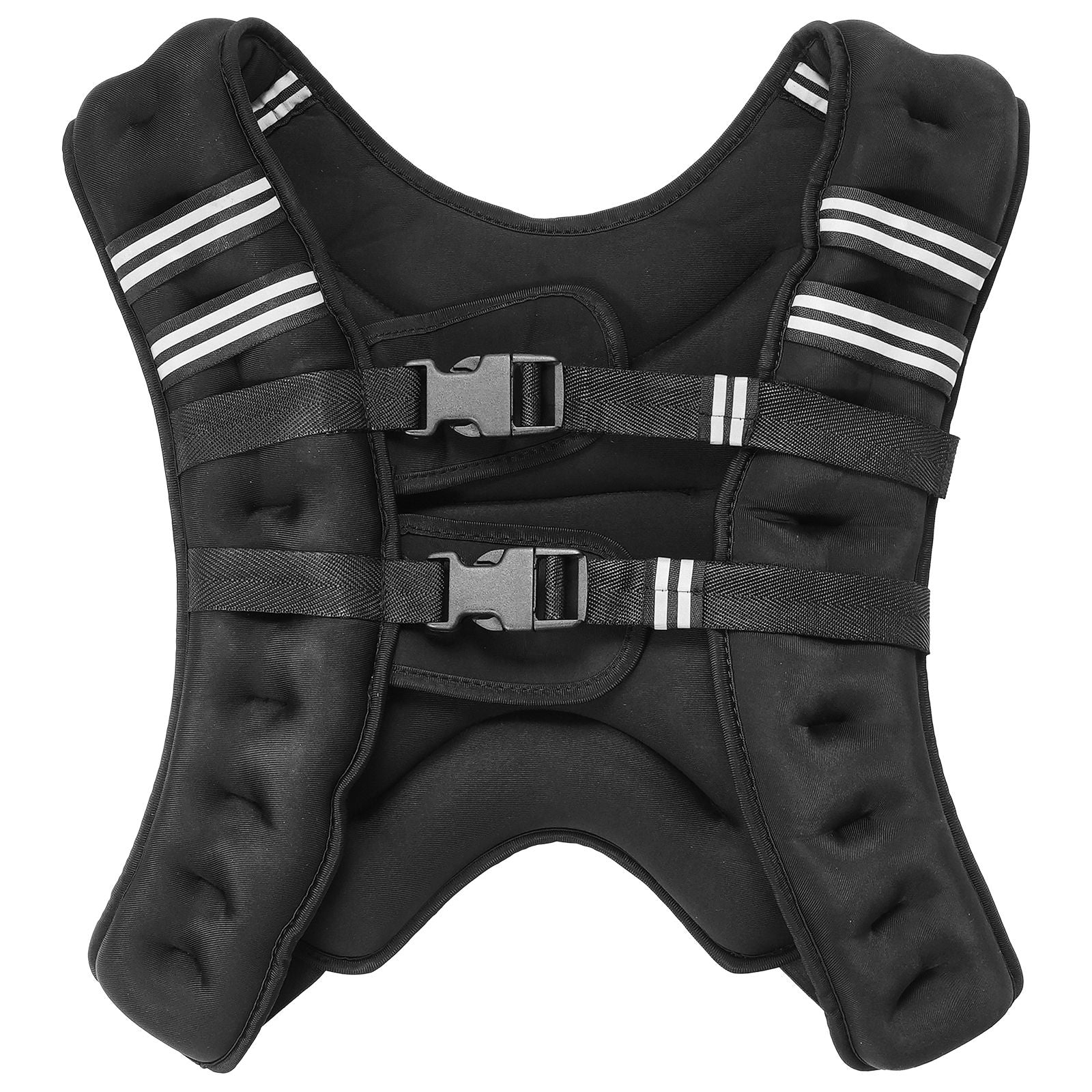Weighted Vest, 20 lbs Weight Vest with Reflective Stripe, Adjustable Buckle Body Weight Vest for Men Women, Workout Equipment for Strength Training, Running, Jogging, Fitness, and Weight Loss - Image 4
